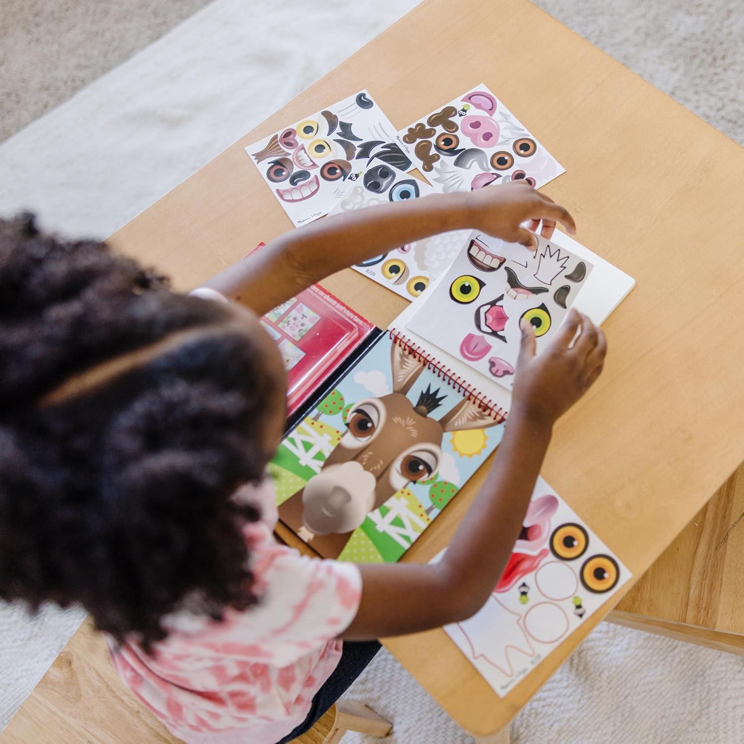 Almohadilla de Pegatinas Reutilizables Melissa & Doug - Granja