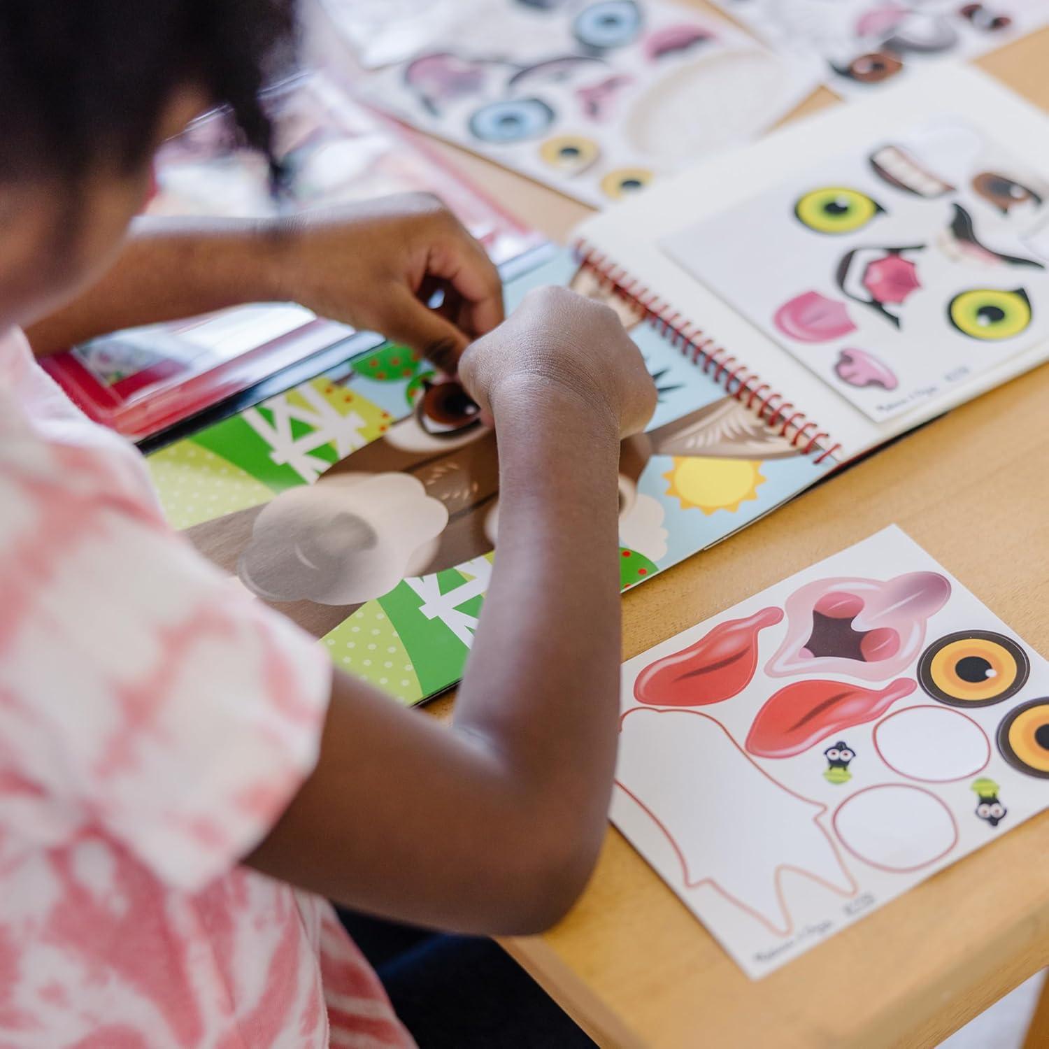 Almohadilla de Pegatinas Reutilizables Melissa & Doug - Granja