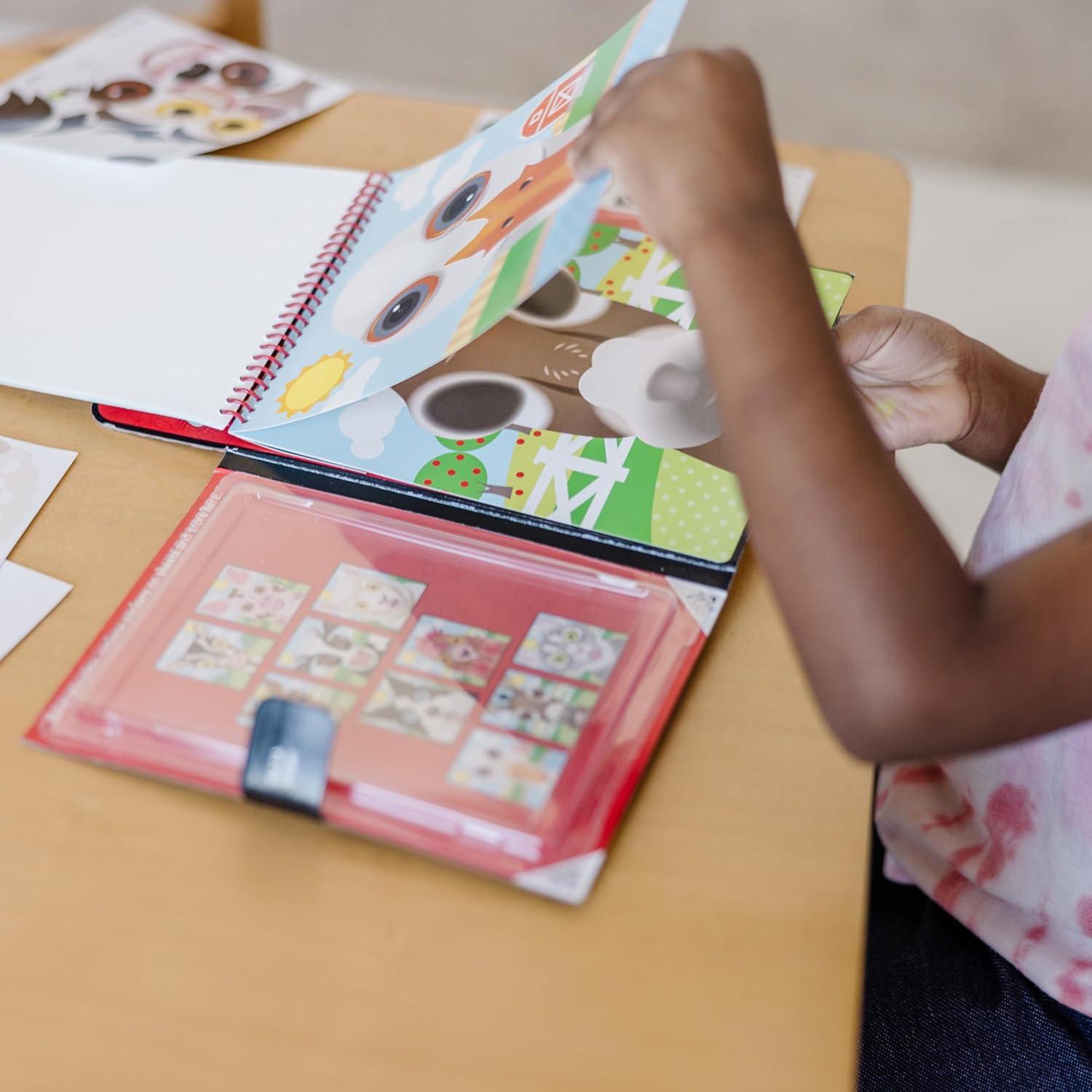 Almohadilla de Pegatinas Reutilizables Melissa & Doug - Granja