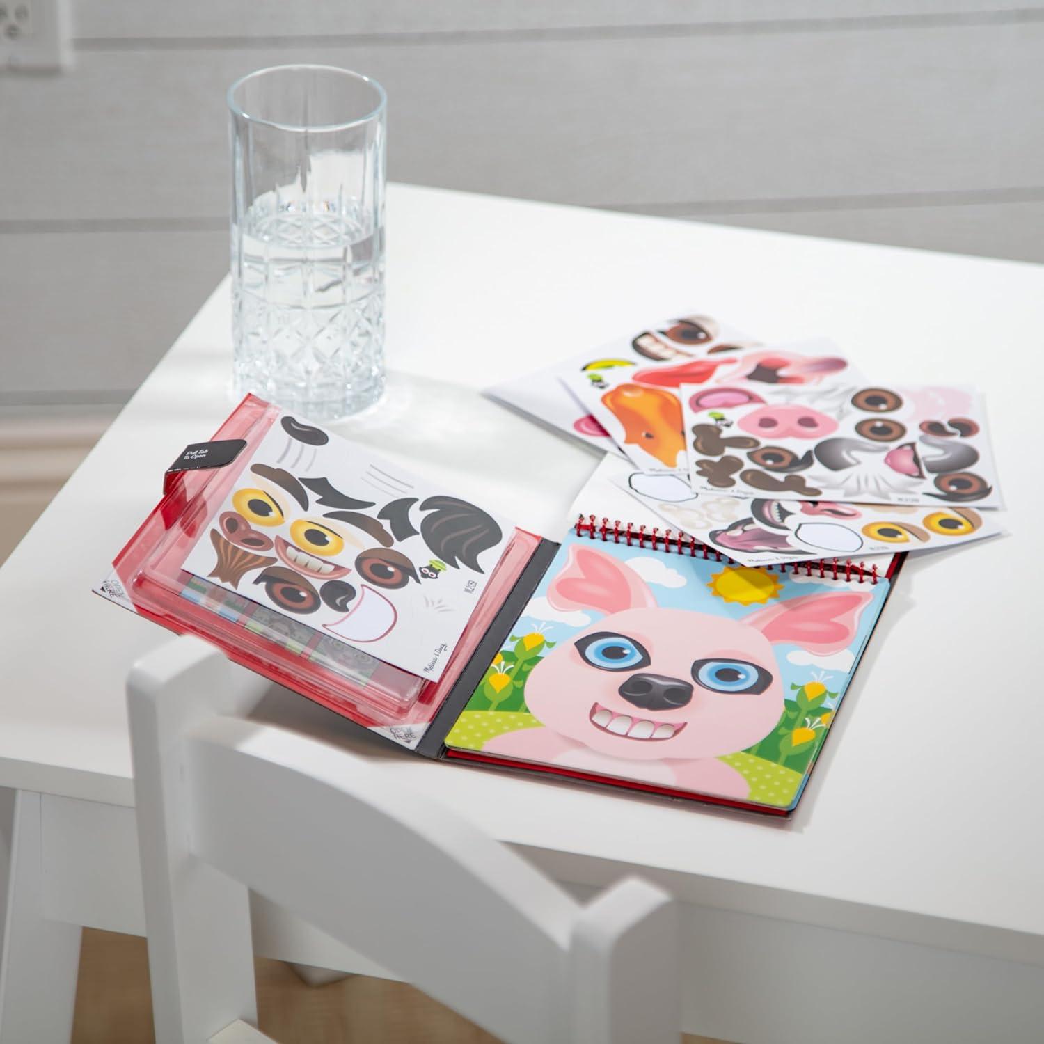 Almohadilla de Pegatinas Reutilizables Melissa & Doug - Granja