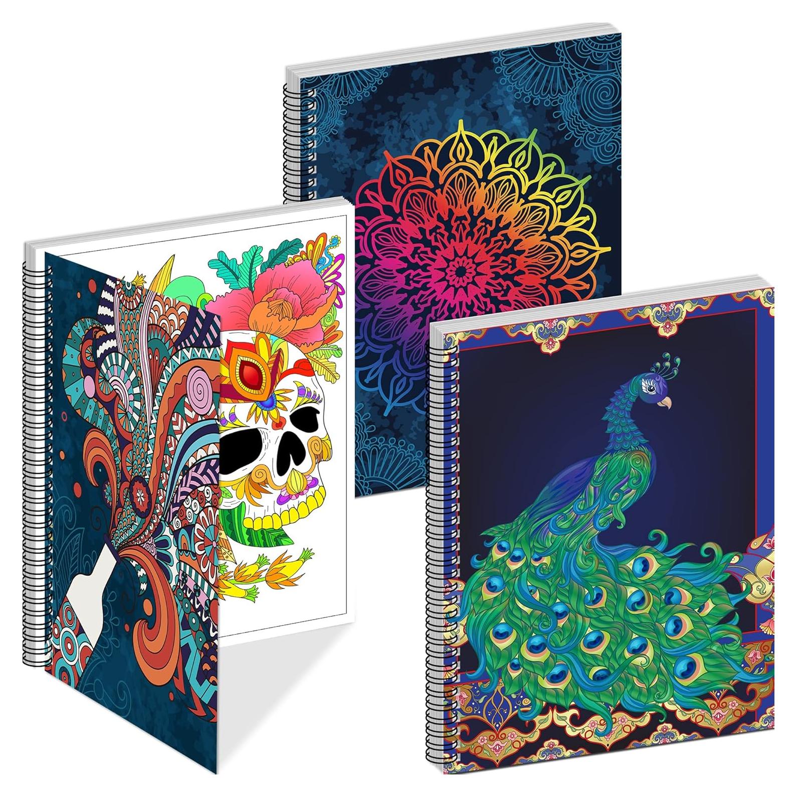 Juego de 3 Libros para Colorear Adultos Kalysky - Relajación