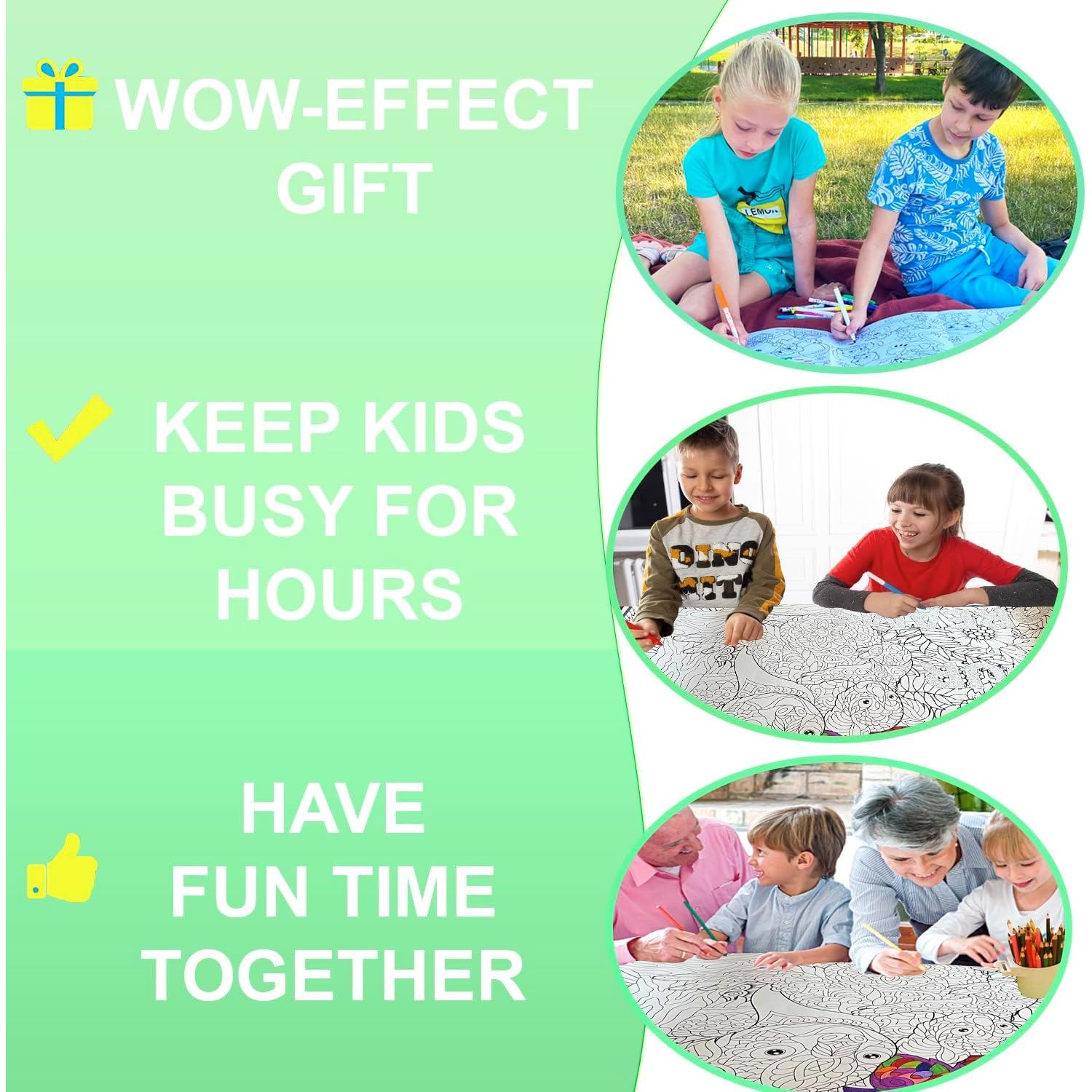 Póster de Colorear Gigante ALEX Art Koala 97.79x67.74cm