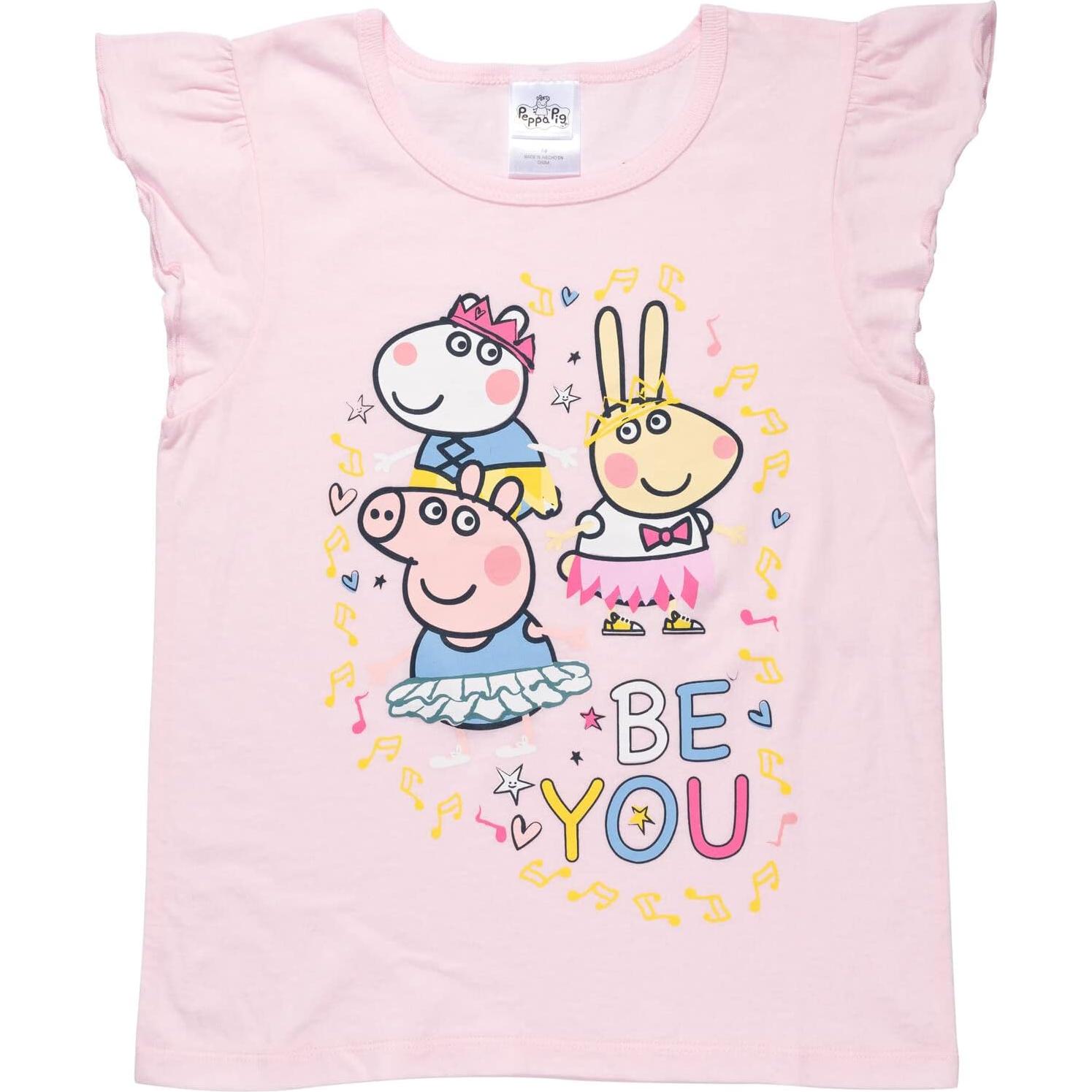 Camisetas Peppa Pig para Niñas - Paquete de 3 - 2T