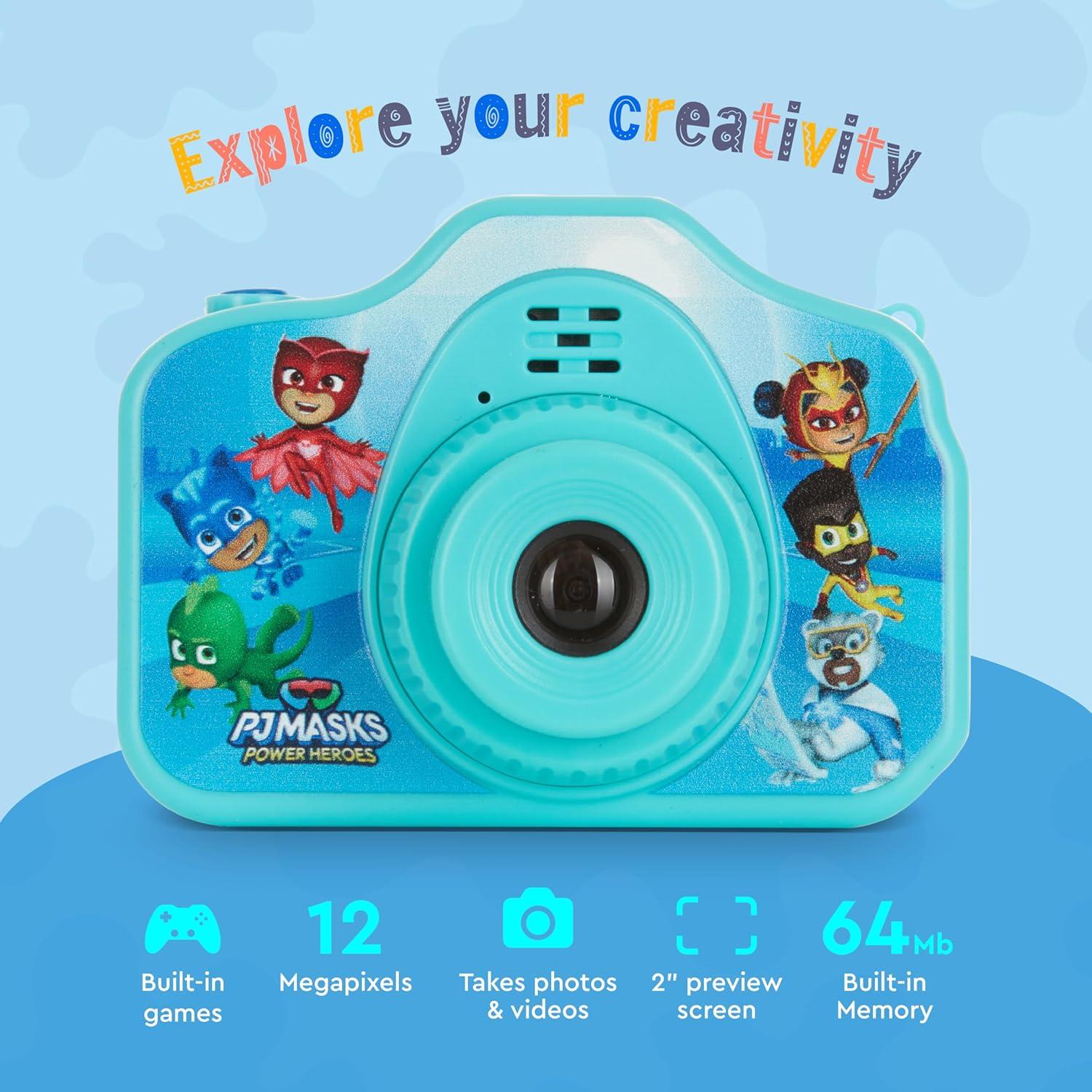 Cámara Digital para Niños Sakar PJ Mask 12MP 1080p