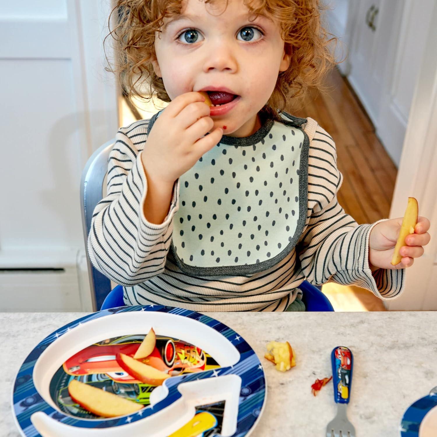 Juego de Vajilla Disney Pixar Cars - 4 Piezas para Niños