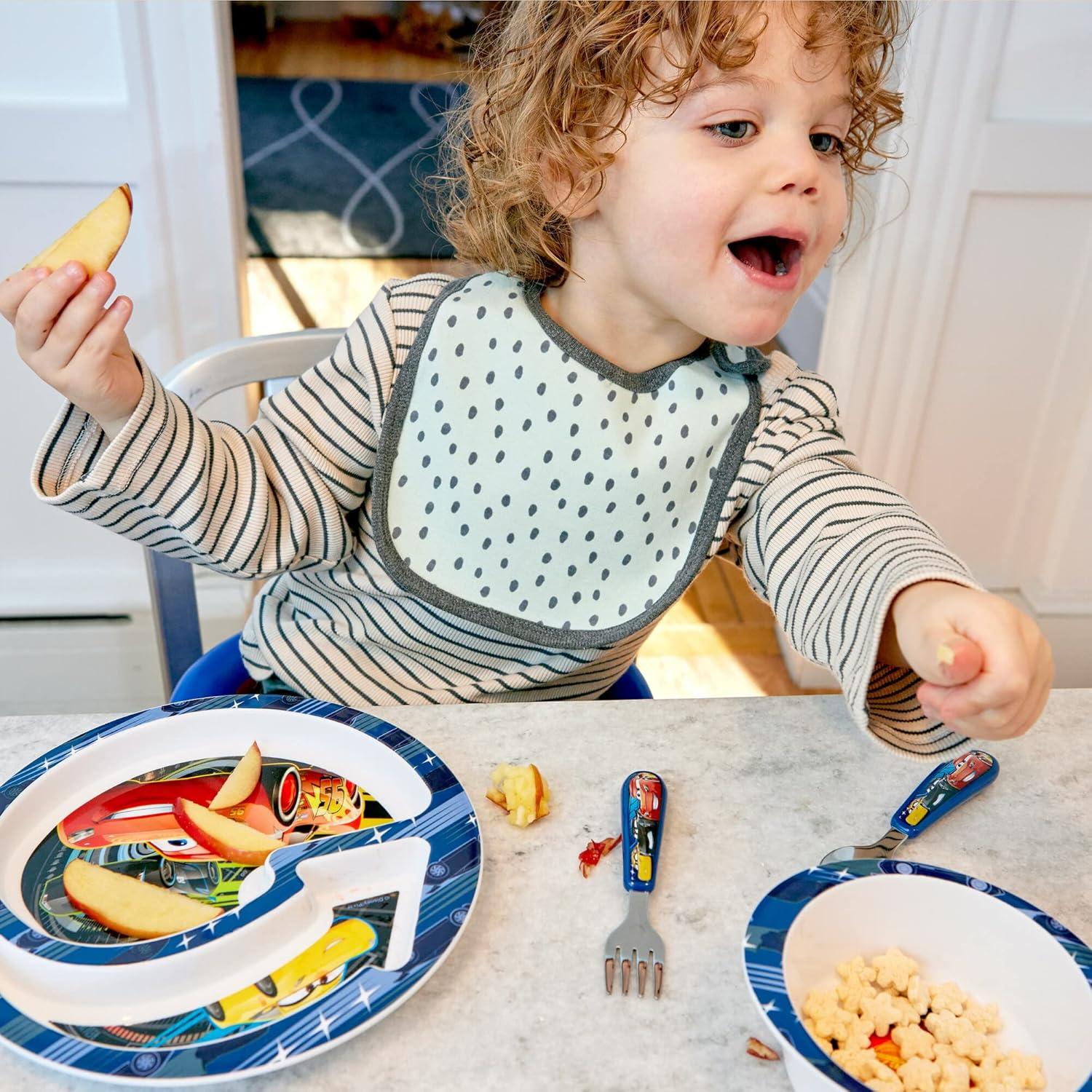 Juego de Vajilla Disney Pixar Cars - 4 Piezas para Niños