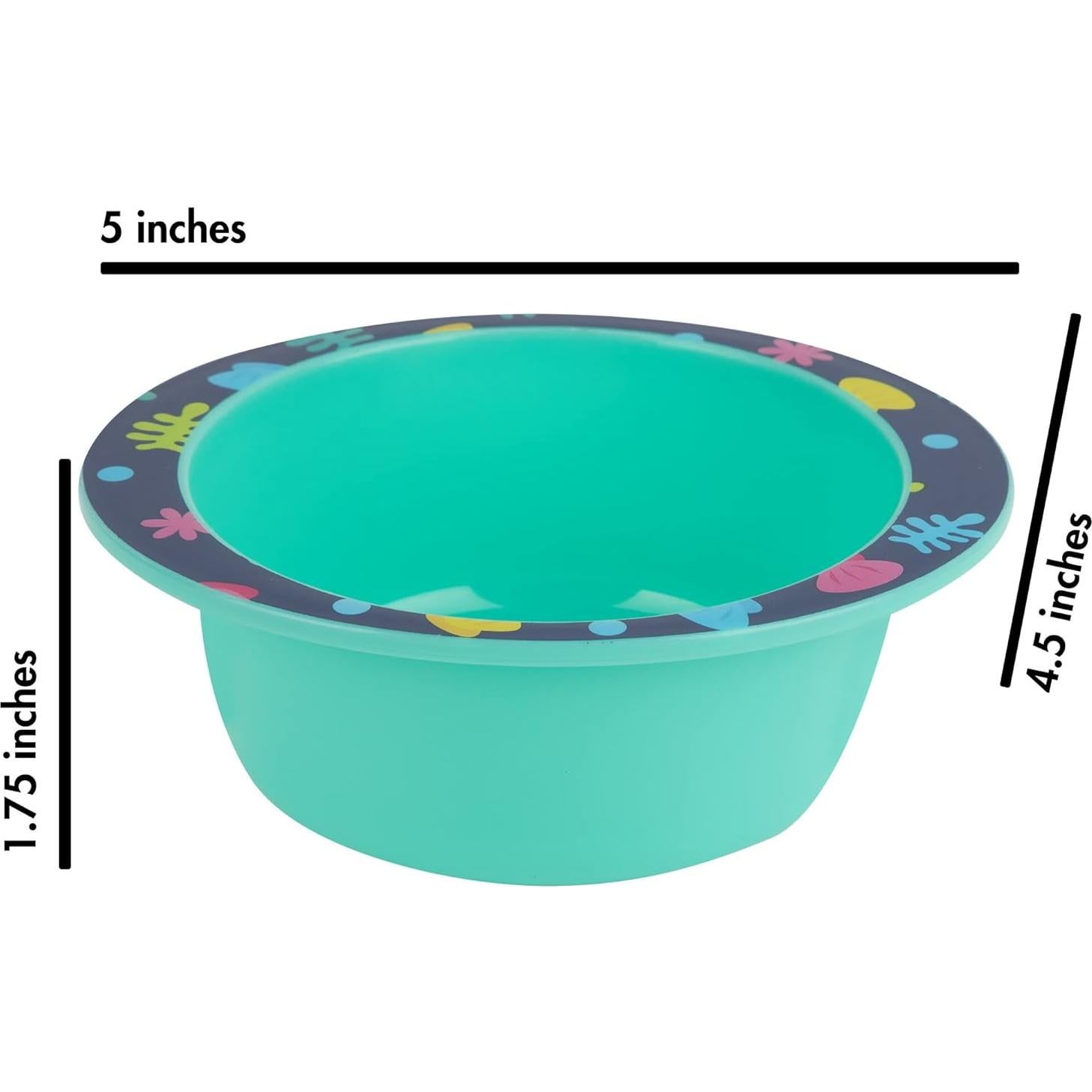 Vajilla Baby Shark The First Years 4 Piezas Azul