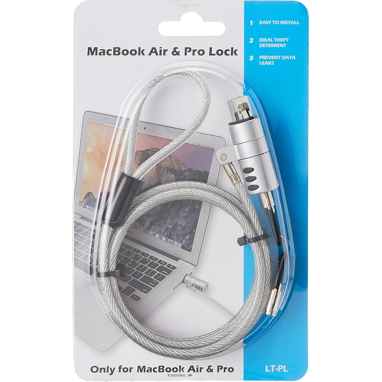 Candado de Seguridad USB 3.0 CTA Digital para MacBook