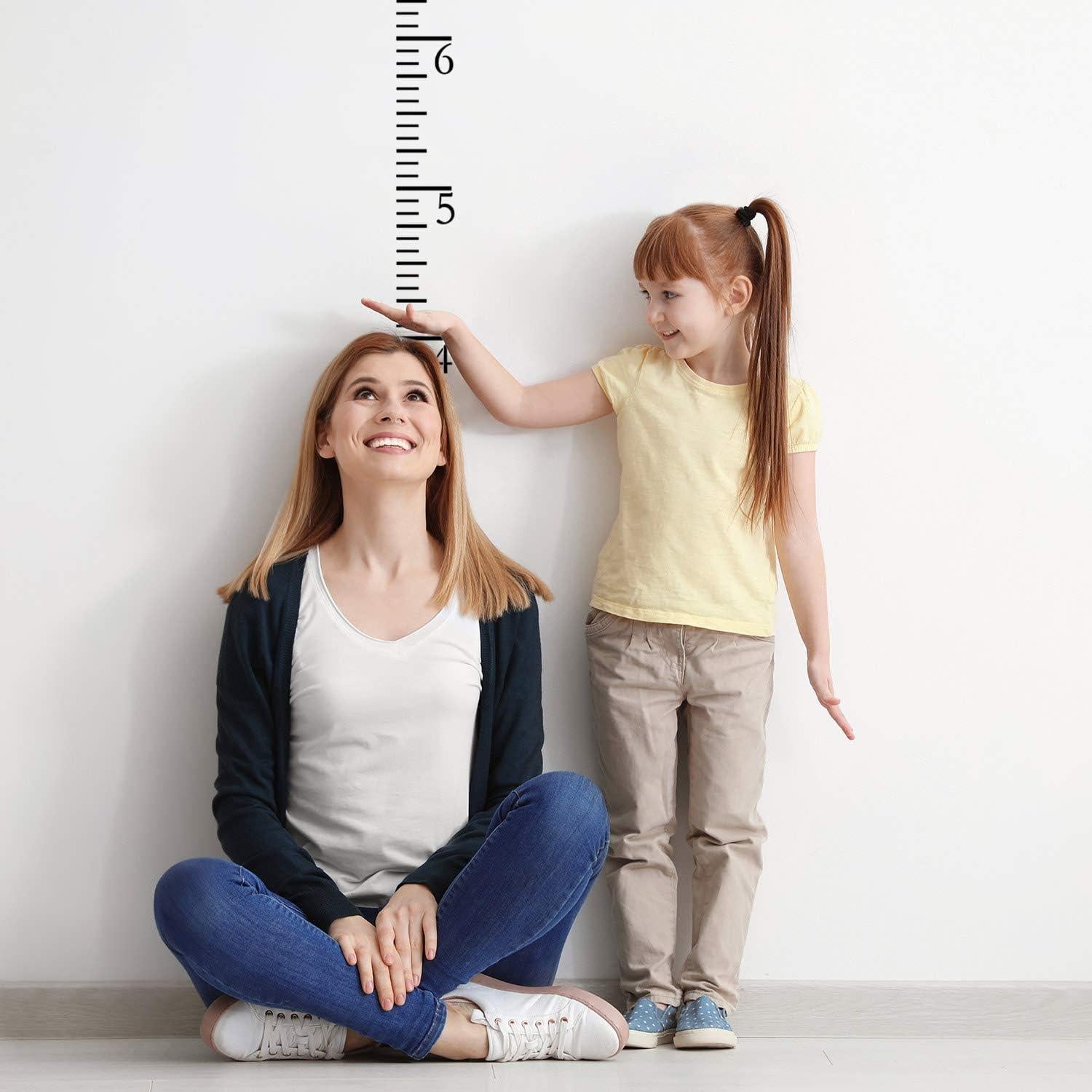 Plantilla Regla de Crecimiento 7 Pies Tatuo para Niños