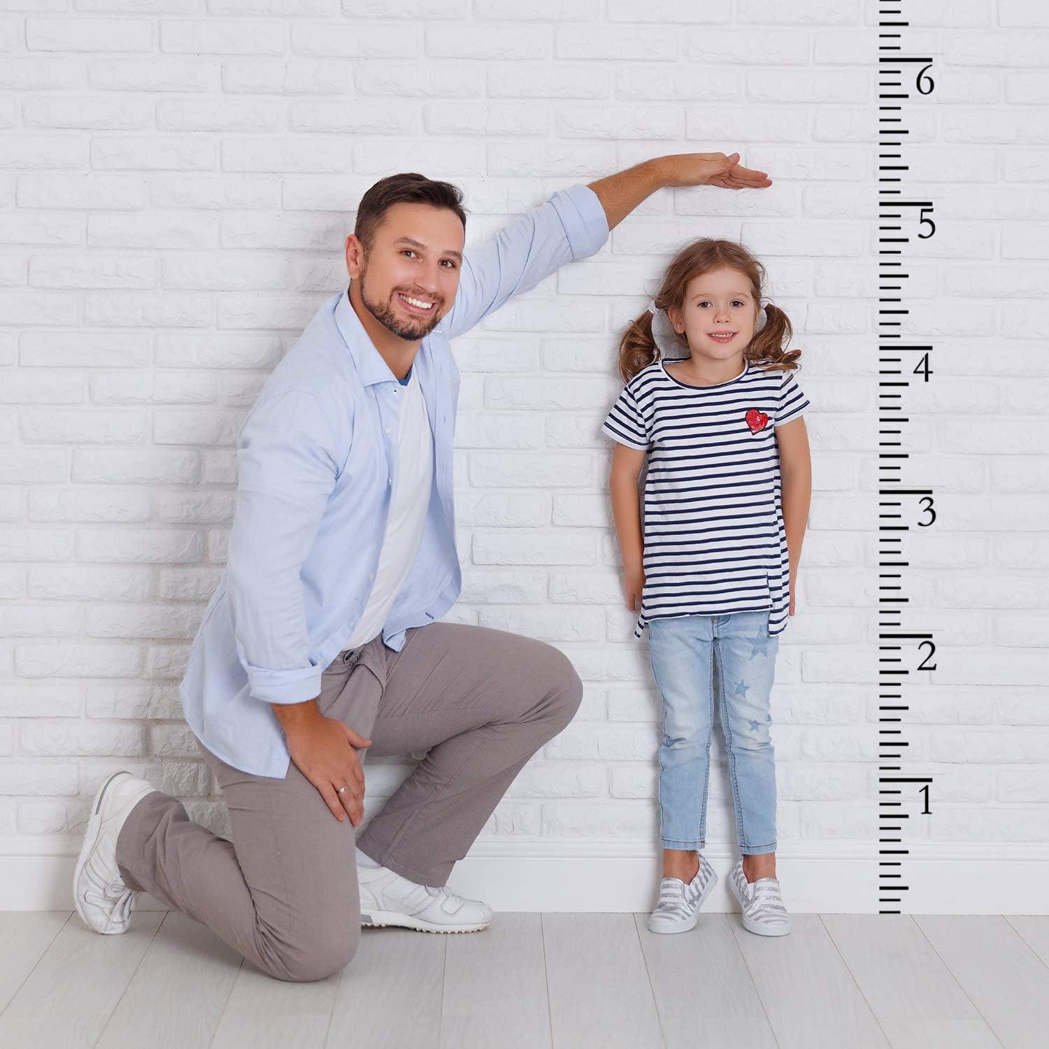 Plantilla Regla de Crecimiento 7 Pies Tatuo para Niños