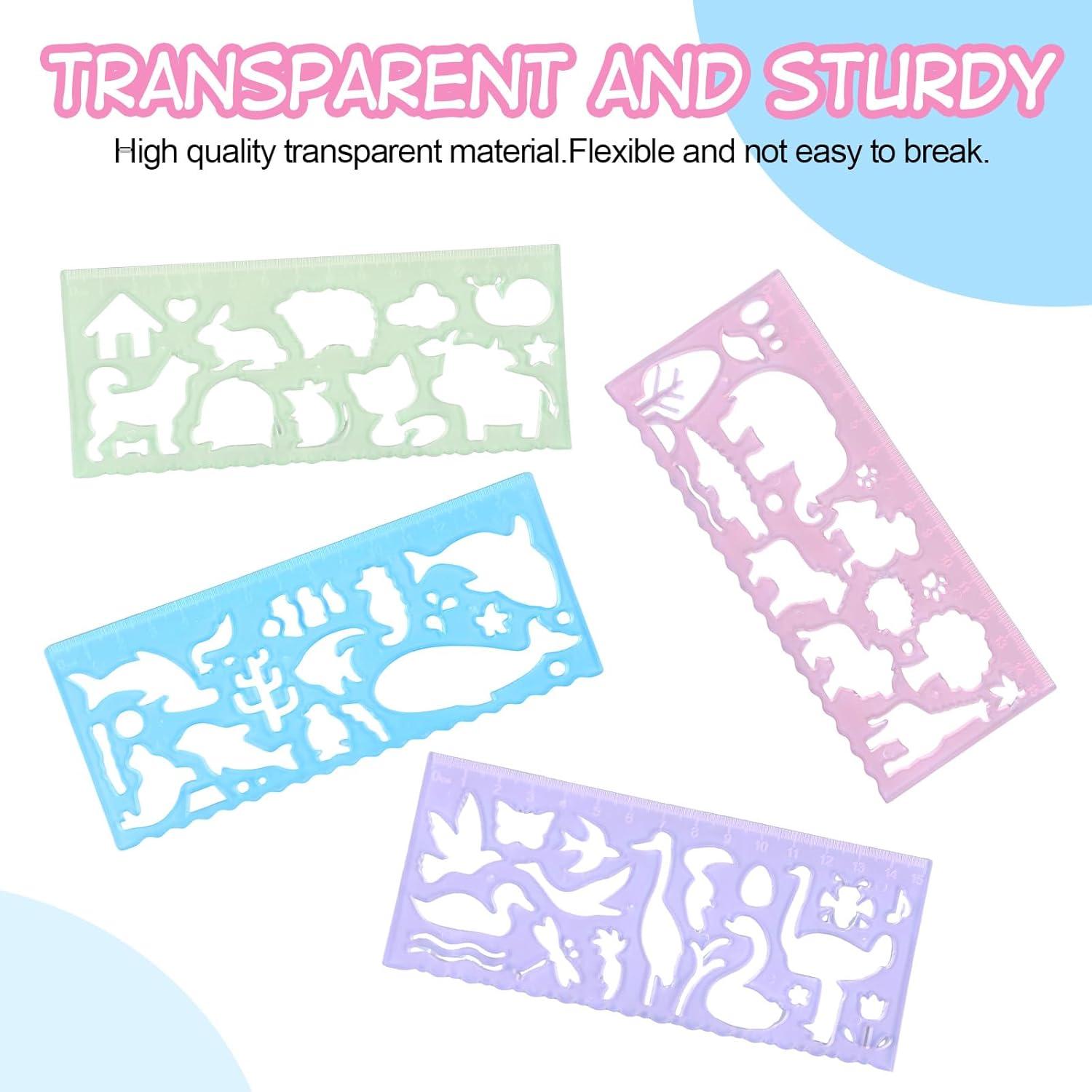 4 Plantillas de Dibujo para Niños Ymapinc - Animales Coloridos