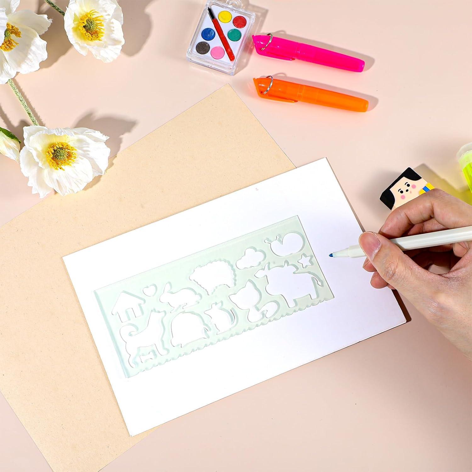 4 Plantillas de Dibujo para Niños Ymapinc - Animales Coloridos