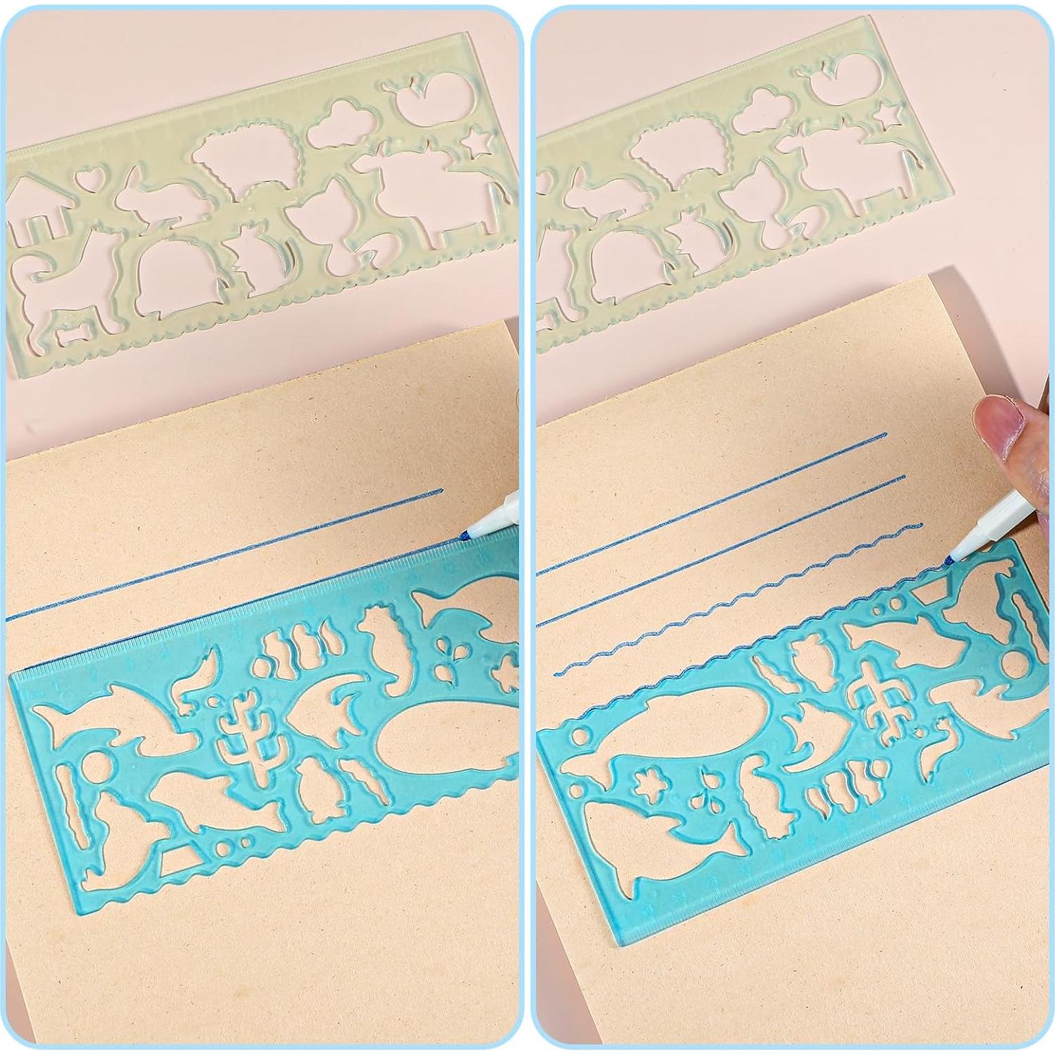 4 Plantillas de Dibujo para Niños Ymapinc - Animales Coloridos