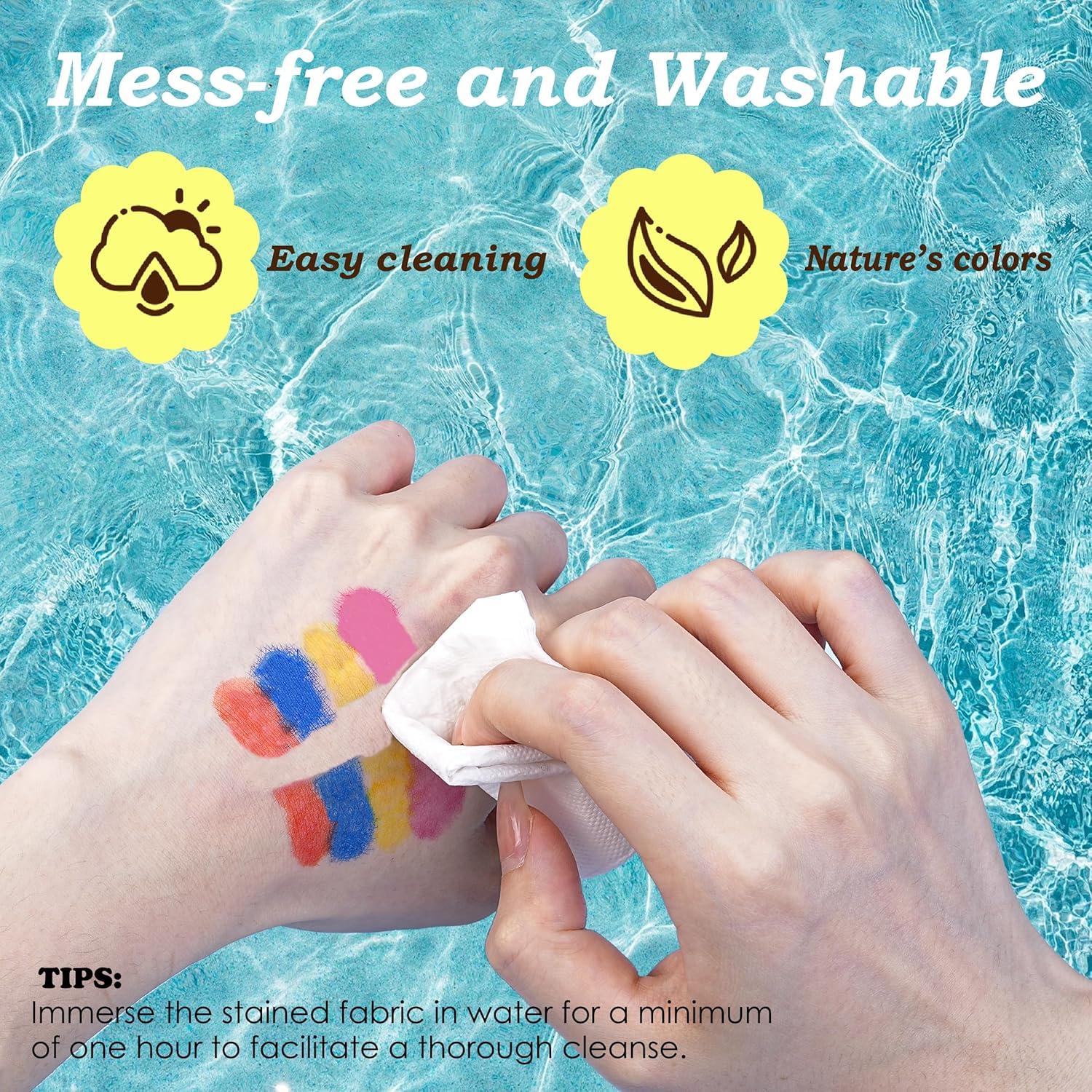 Marcadores de Puntos Woswel 60 Unidades Multicolor Lavables