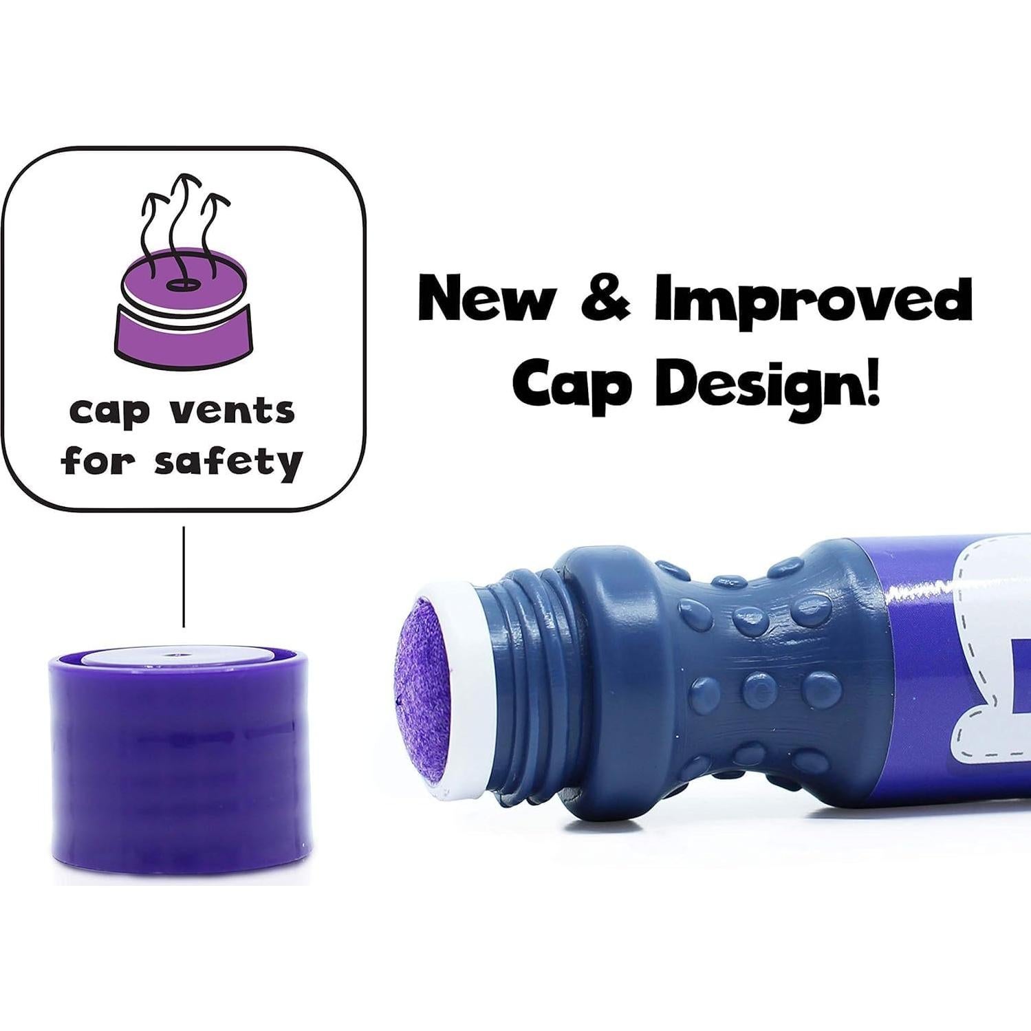 Marcadores de Puntos Lavables DOODLE HOG 36 Colores para Niños