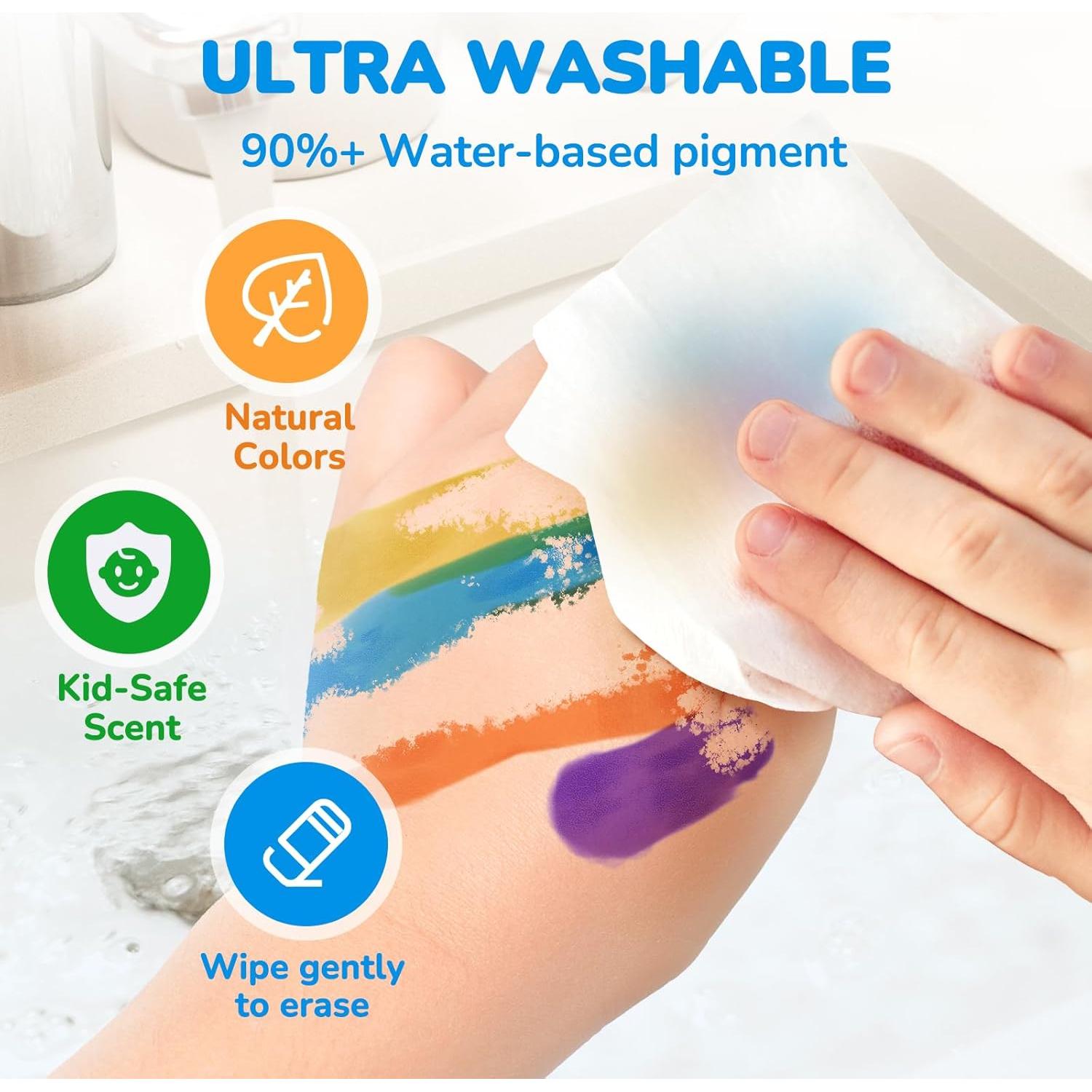 Marcador de Puntos Lavable Joycat - 6 Colores Aromatizados