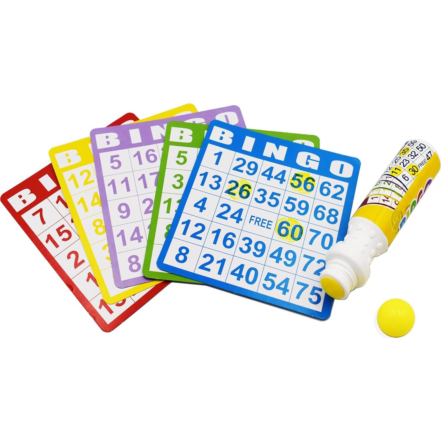 Marcadores de Puntos Yuanhe Bingo - Set de 12 Colores