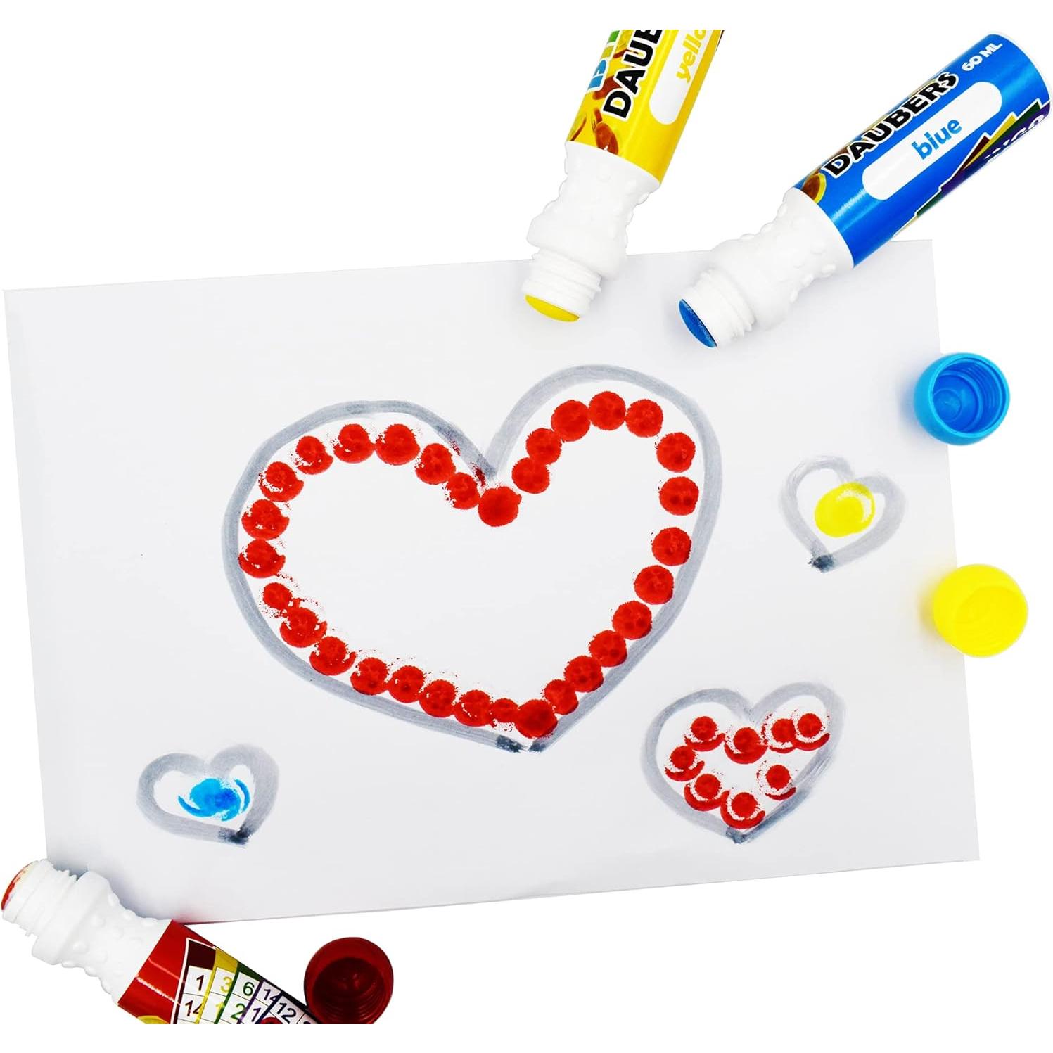 Marcadores de Puntos Yuanhe Bingo - Set de 12 Colores