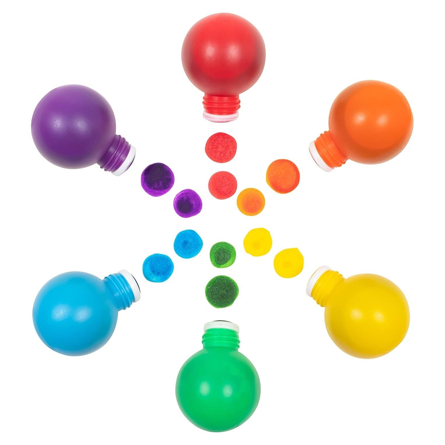 Set de 6 Marcadores de Puntos Lavables Learning Advantage