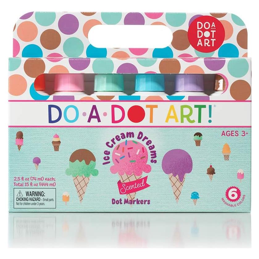 Marcadores de Puntos Aromáticos Do A Dot Art Set 6 Unidades