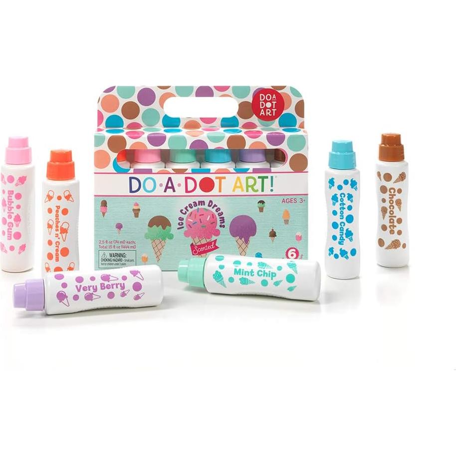 Marcadores de Puntos Aromáticos Do A Dot Art Set 6 Unidades