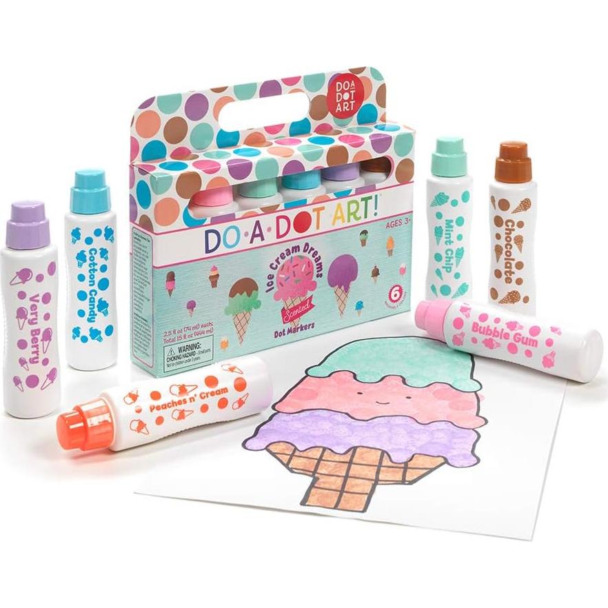 Marcadores de Puntos Aromáticos Do A Dot Art Set 6 Unidades