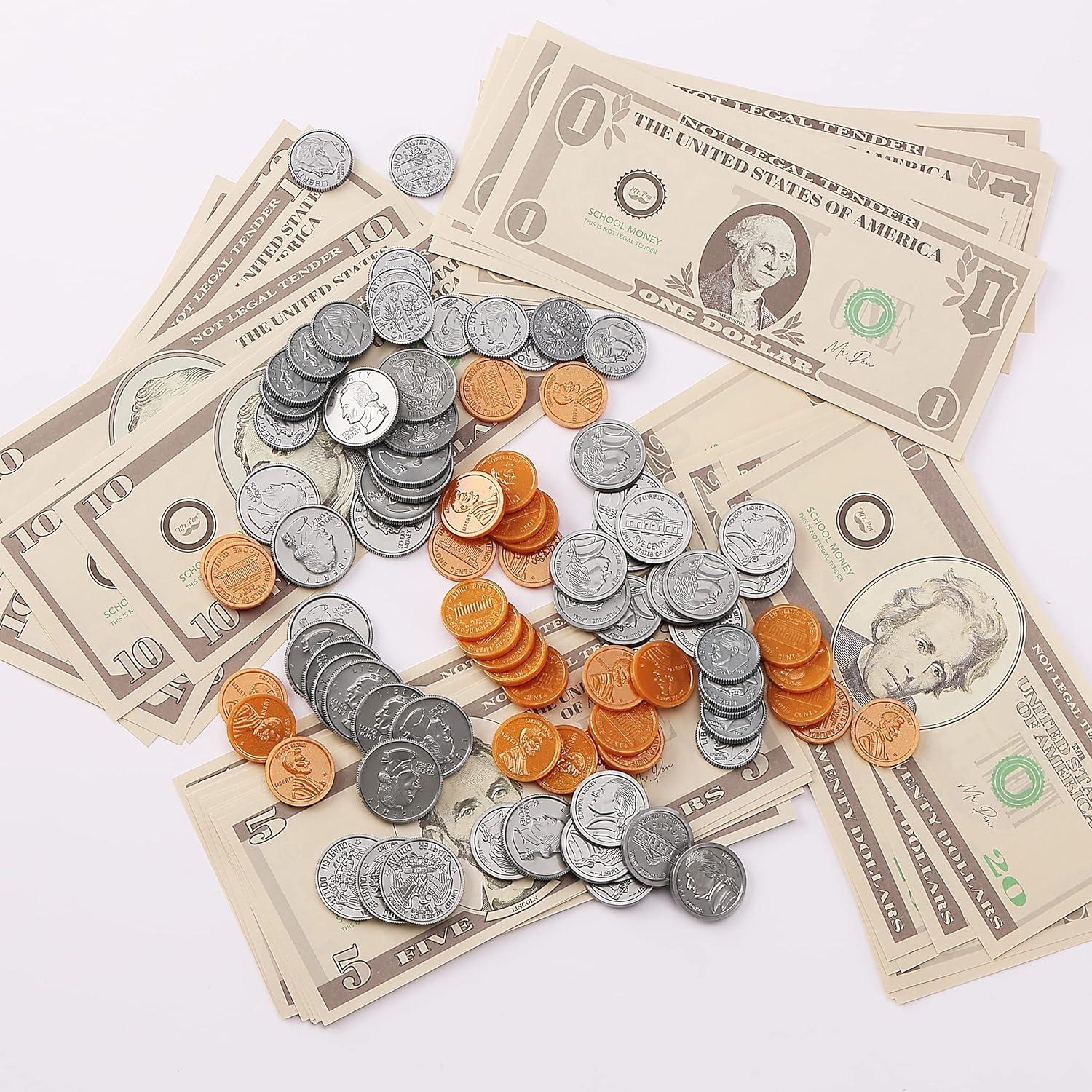 Dinero de Juguete Mr. Pen 150 Piezas para Niños 3+