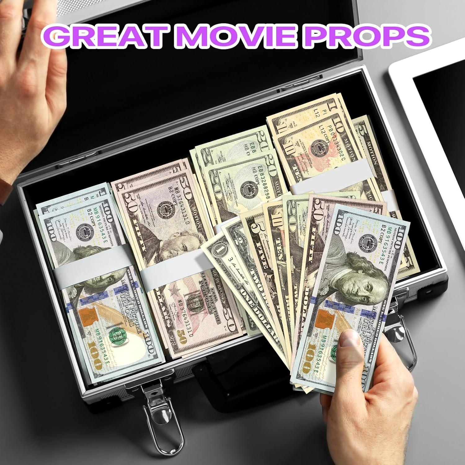 210 Billetes Falsos Neofield - Realistas para Películas y Juegos