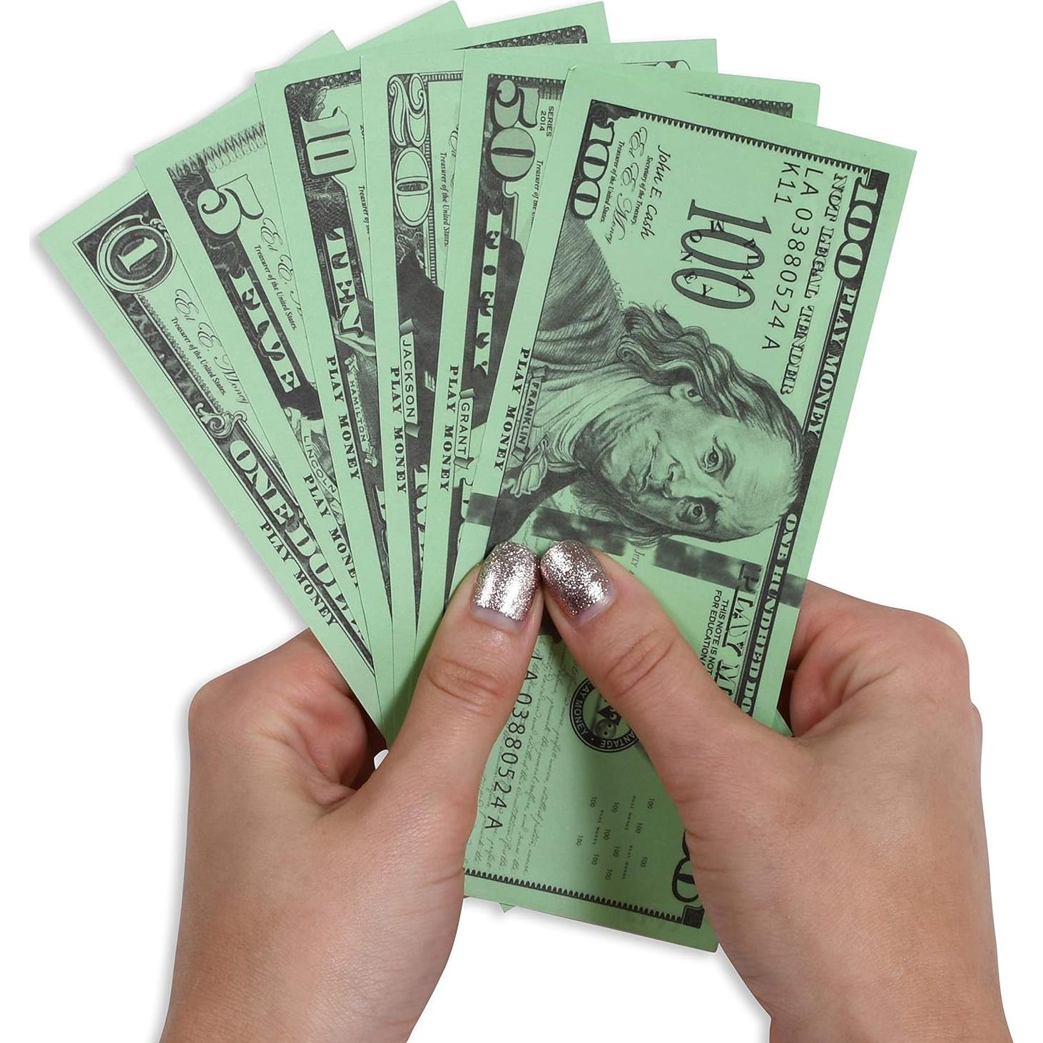 Set de Billetes de Juego Learning Advantage - 105 Billetes