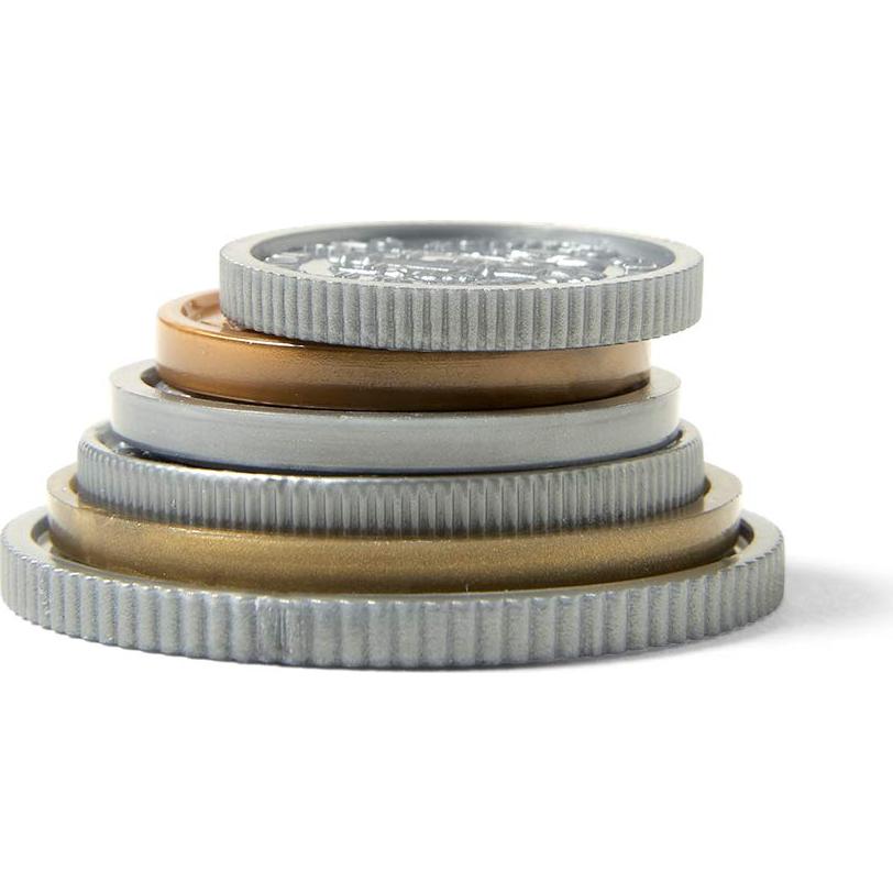 Juego de Monedas Falsas hand2mind - 96 Piezas para Aprendizaje