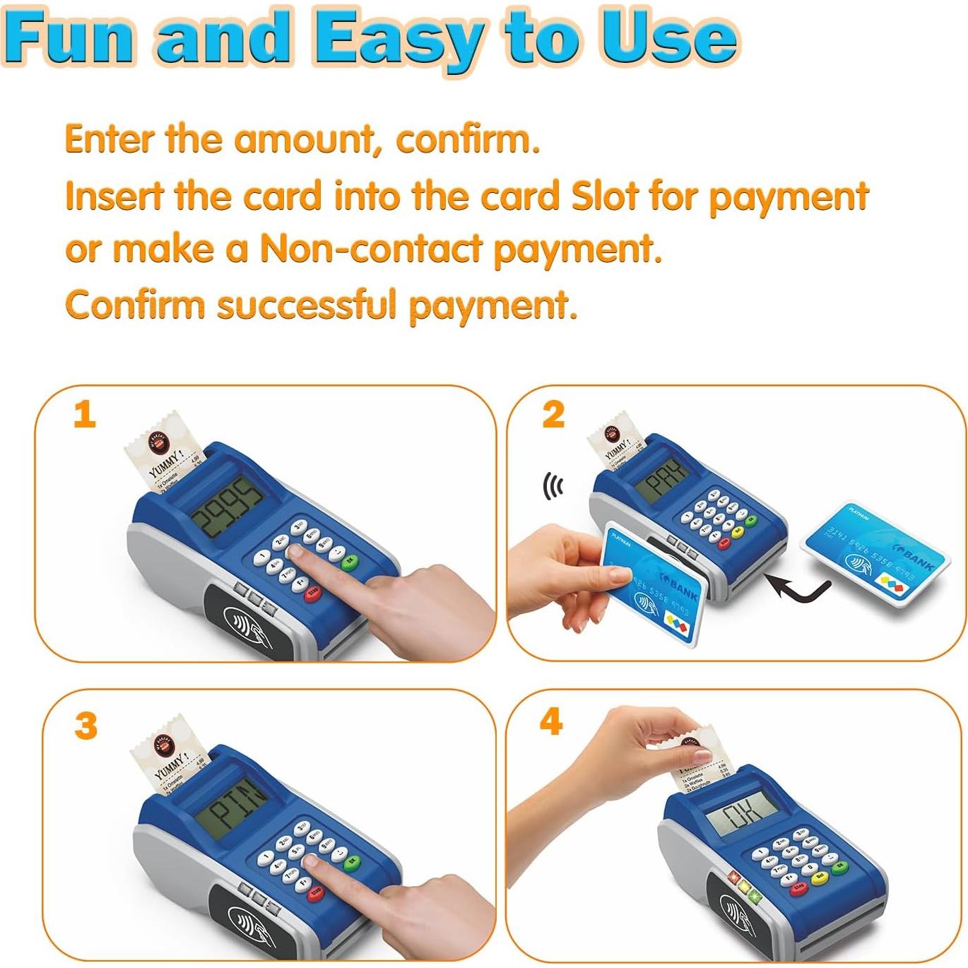 Terminal de Pago Juguete Ella Dream con Luz y Sonido