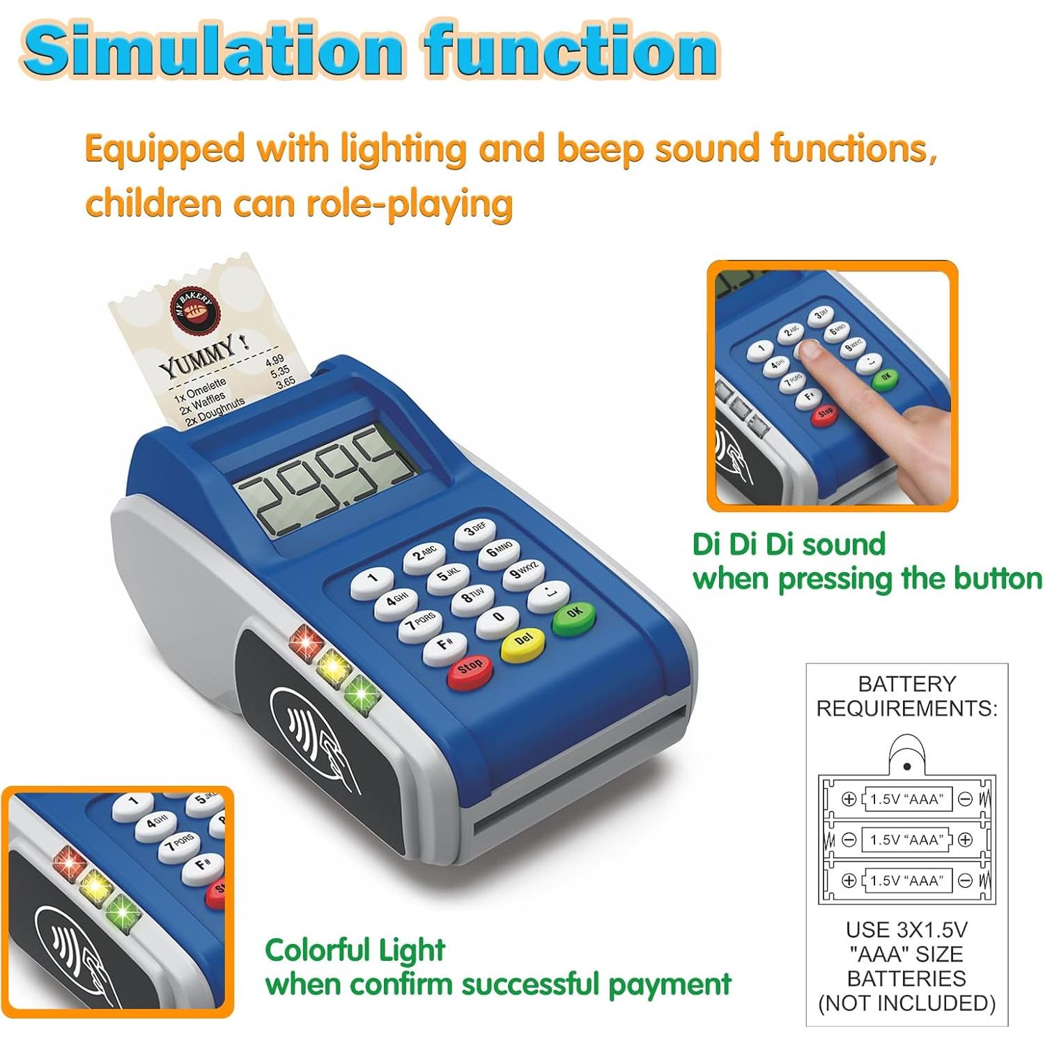 Terminal de Pago Juguete Ella Dream con Luz y Sonido