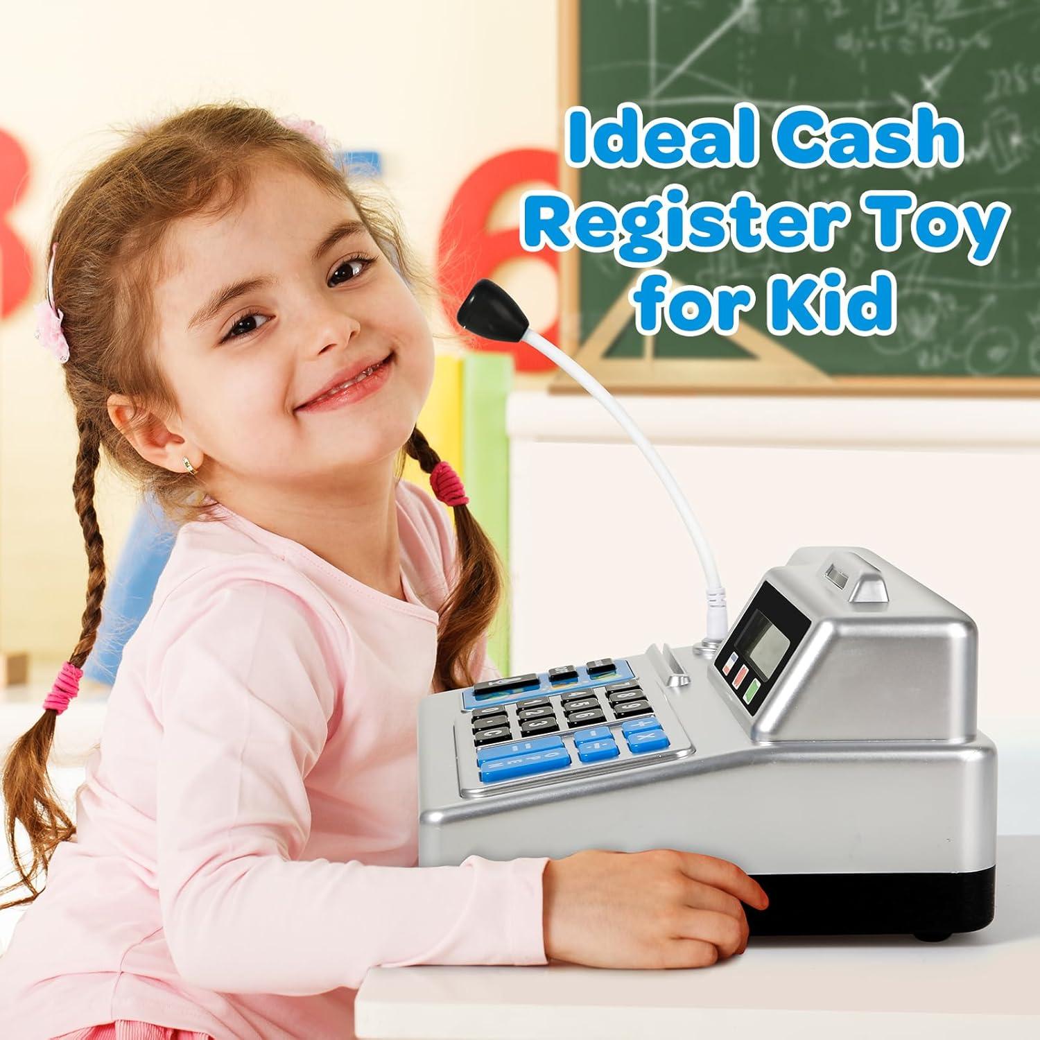 Registradora de Juguete Shantou 103 Piezas con Micrófono