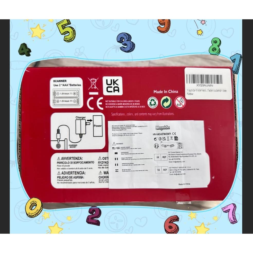 Registro de Caja de Madera Recargable Maysida 22x20 cm