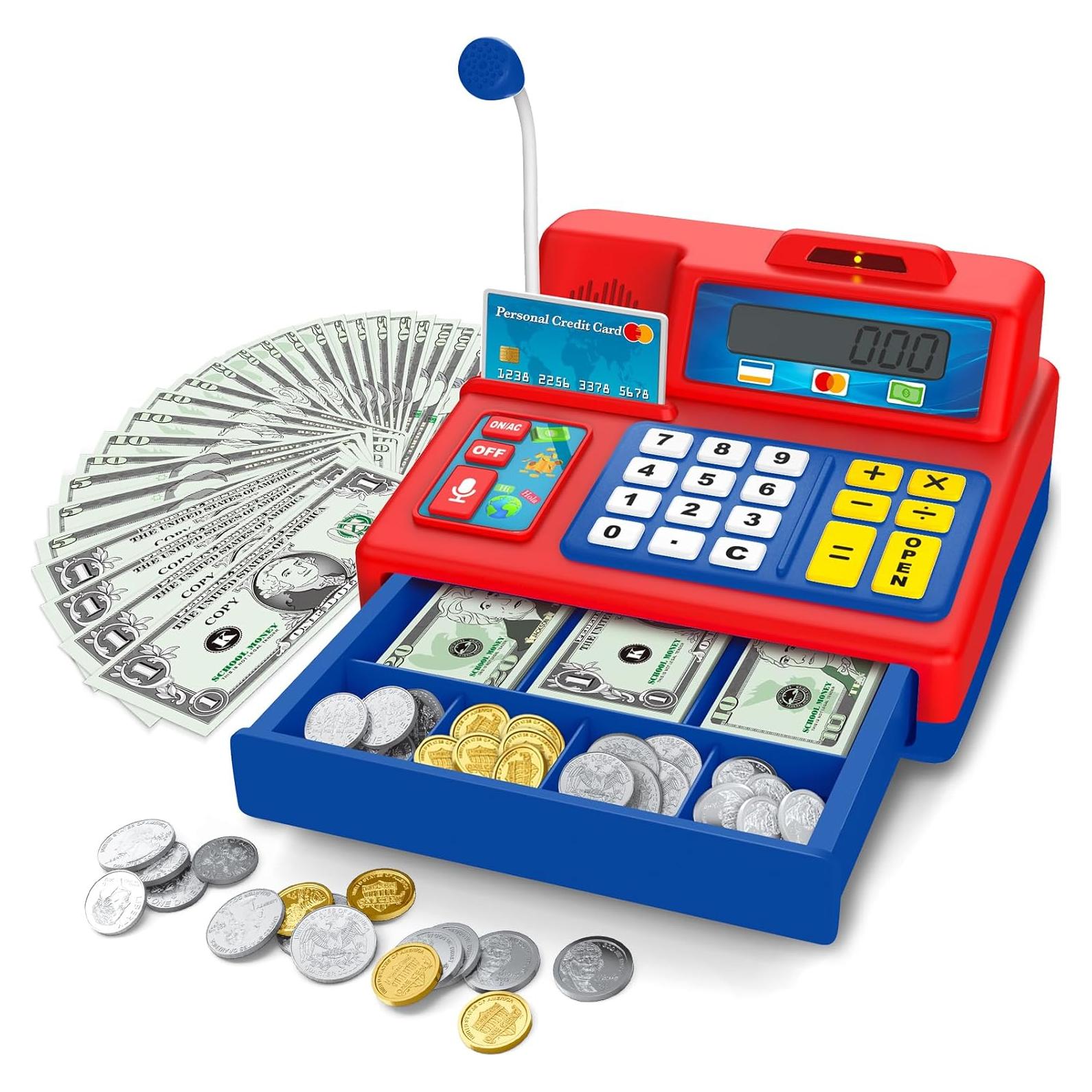 Caja Registradora Juguete Shantou 103 Piezas para Niños 3-8 Años