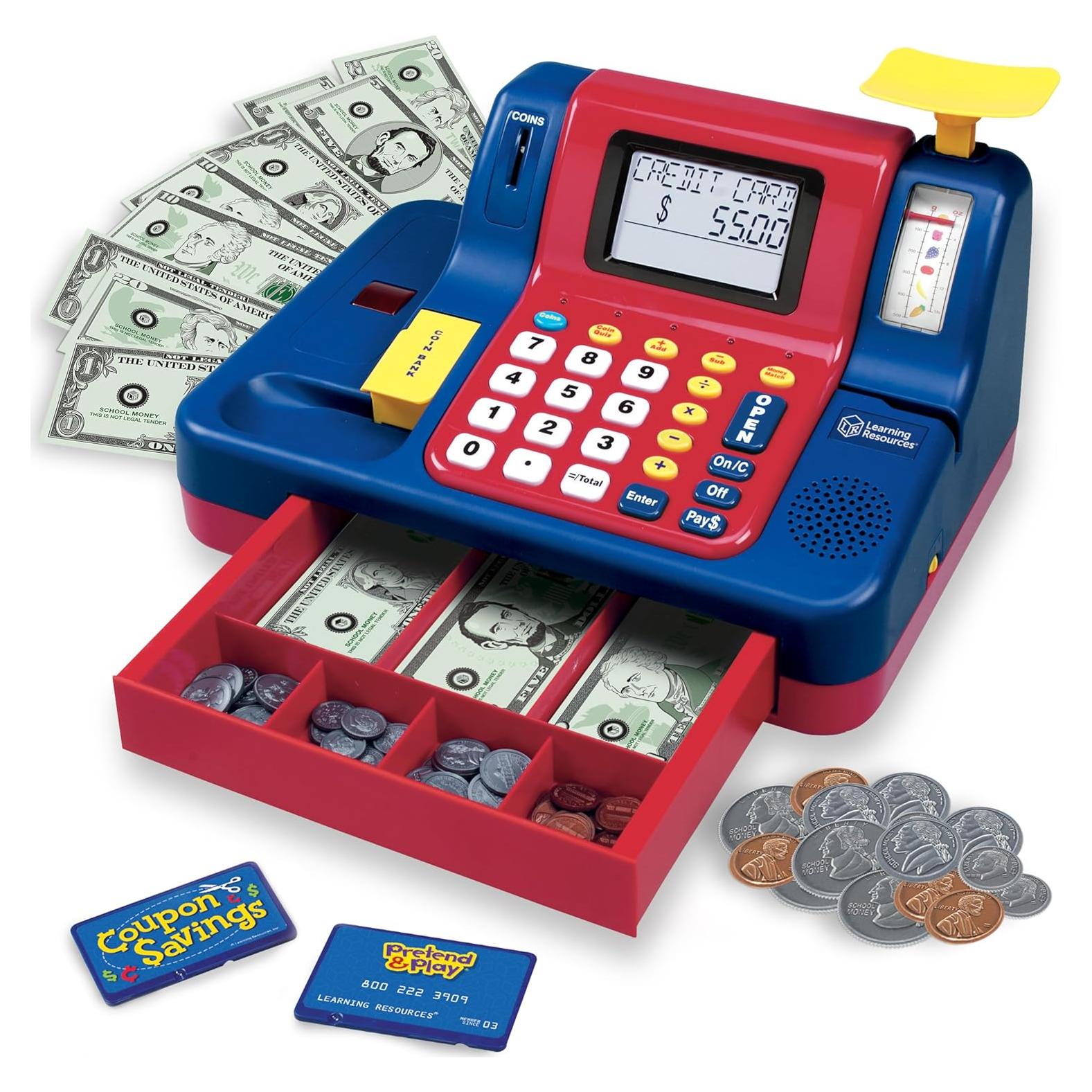 Caja Registradora Hablante Recursos de Aprendizaje 73 Piezas