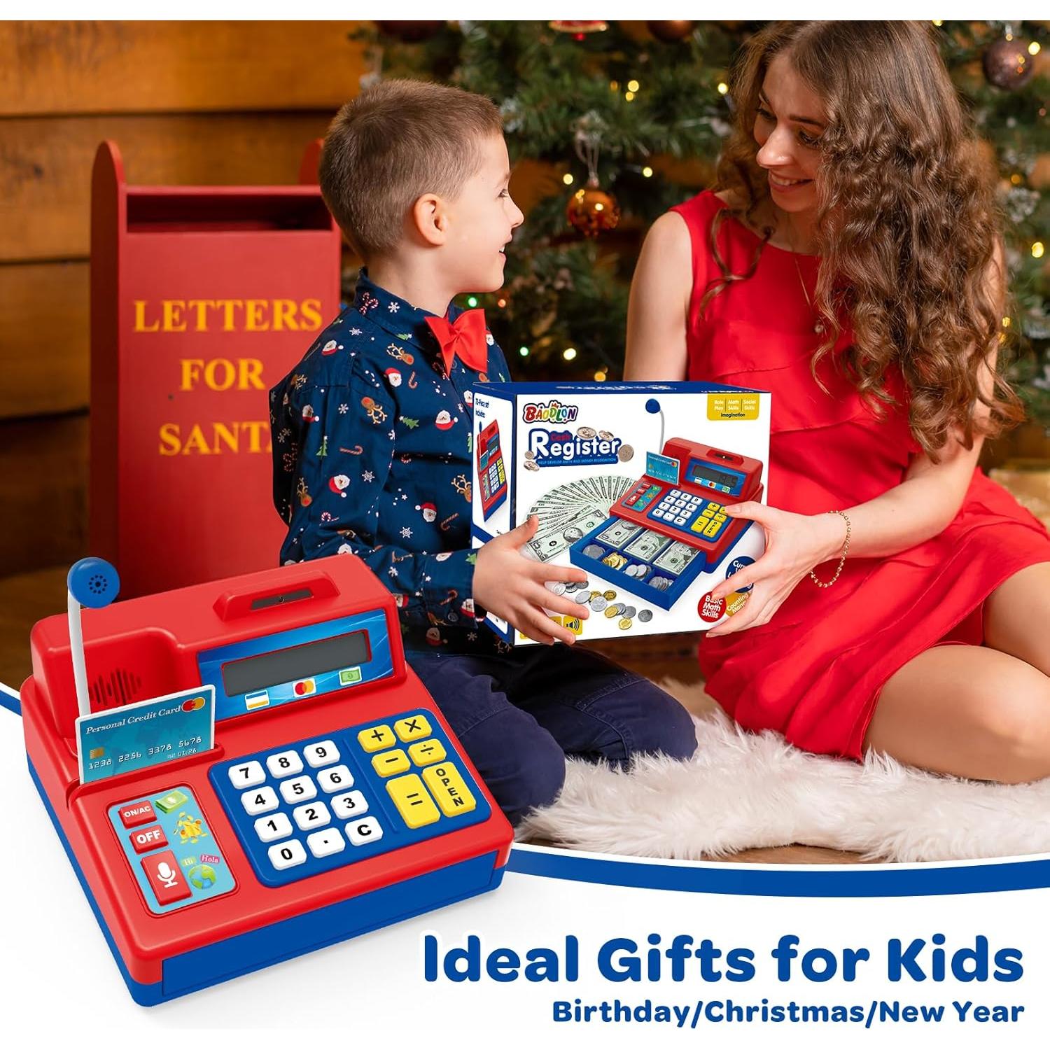 Registradora de Juguete Shantou - 73 Piezas, Matemáticas 3-12 Años