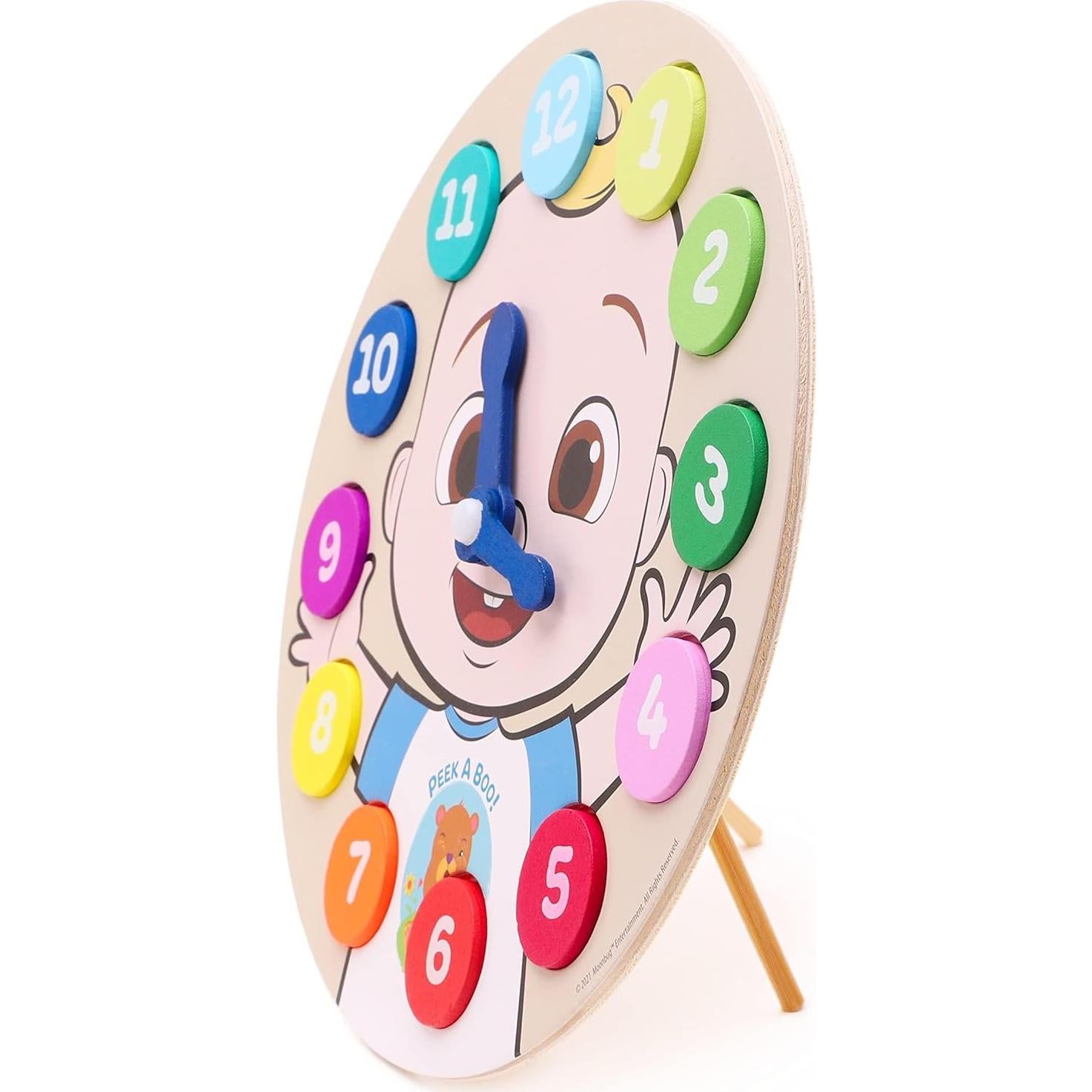 Rompecabezas de Reloj de Aprendizaje Cocomelon 22x21cm