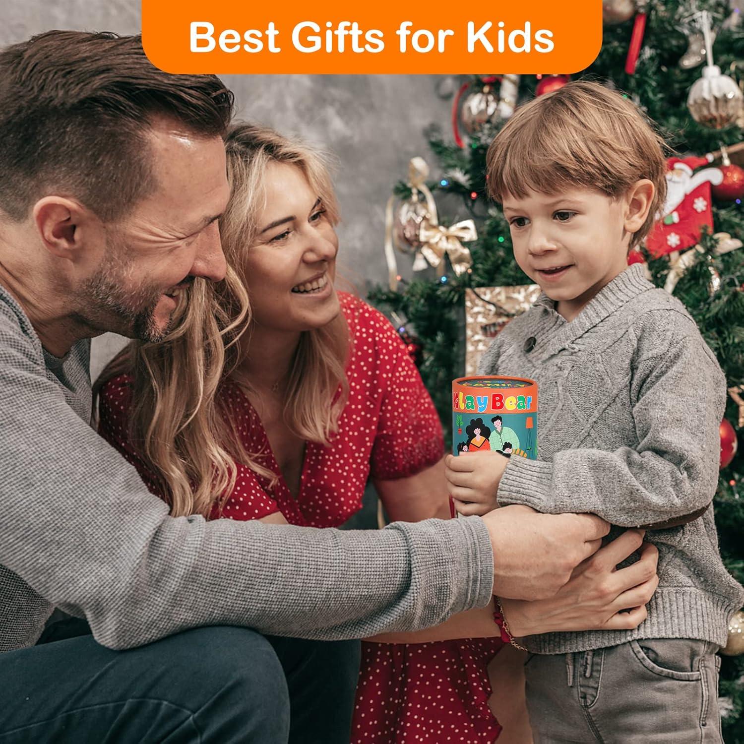 Juego de Jacks Retro KlayBear con 10 Jacks y 2 Pelotas Rojas