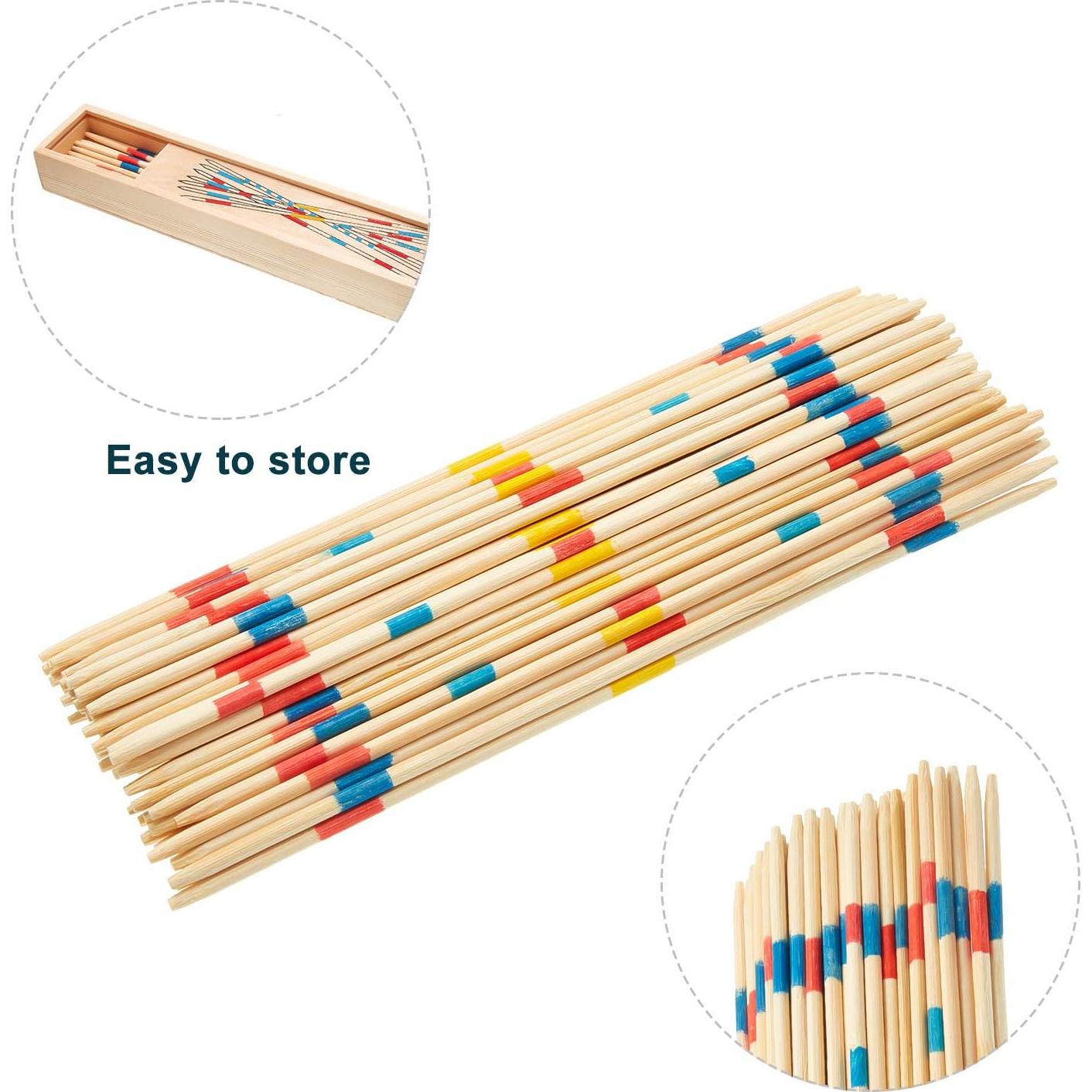 Juego de Jacks y Palitos de Madera Sumind - 84 Piezas