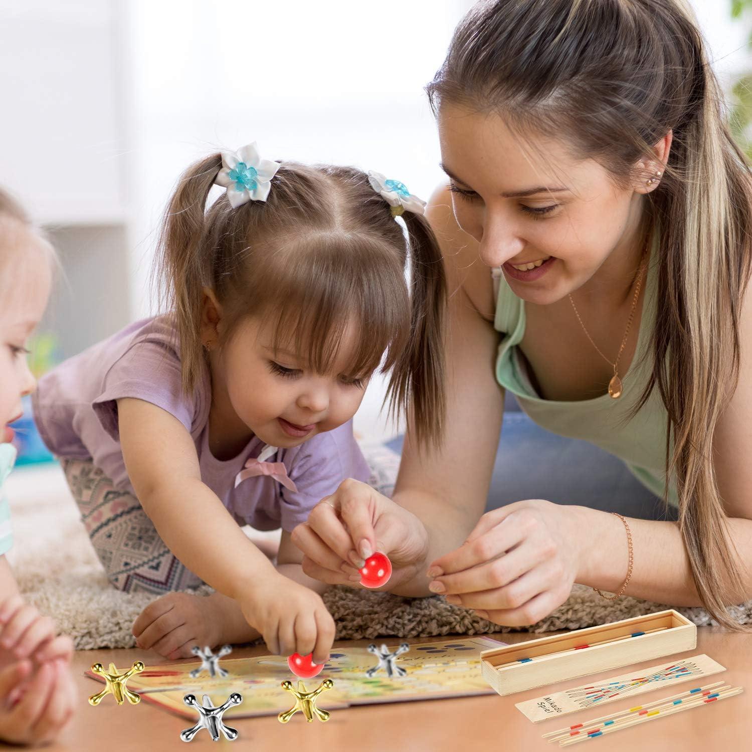 Juego de Jacks y Palitos de Madera Sumind - 84 Piezas