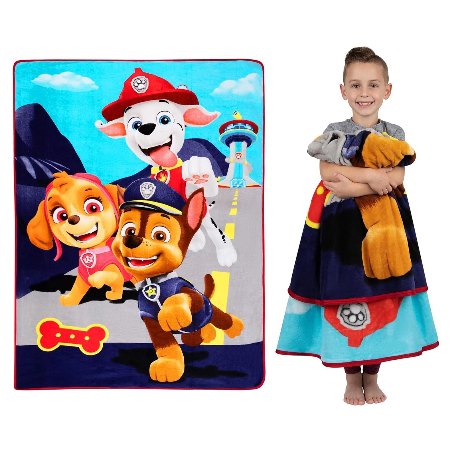 Manta Franco Kids Paw Patrol 157x229 cm Micro Raschel