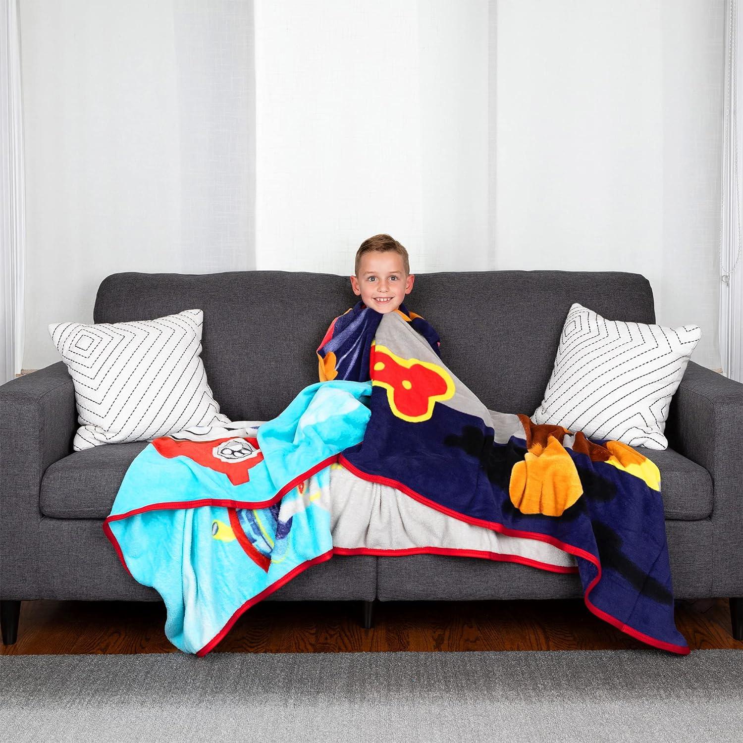 Manta Franco Kids Paw Patrol 157x229 cm Micro Raschel