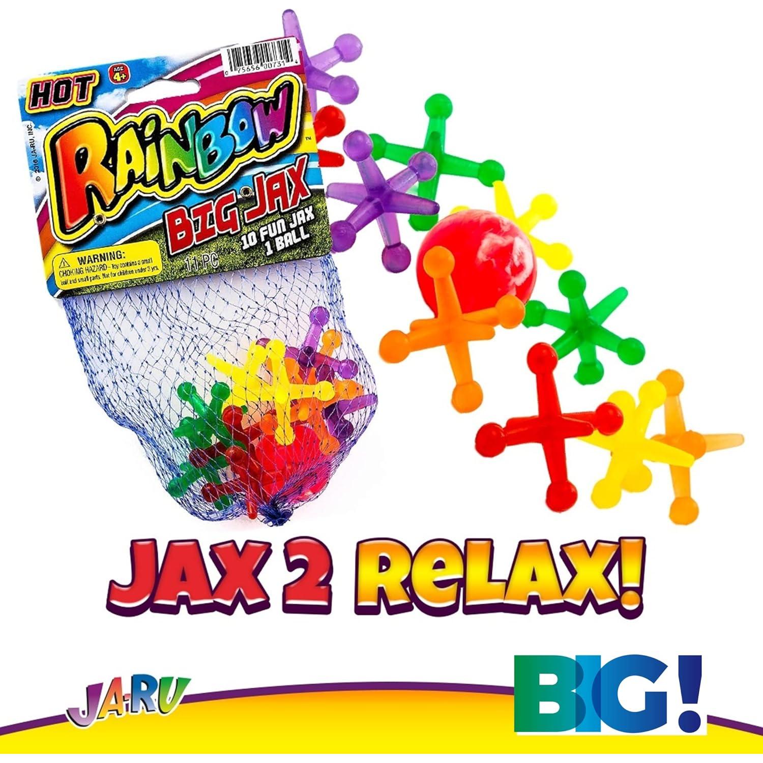 Conjunto de Juguetes JA-RU Jacks Arcoíris 2 Paquetes 90.7g