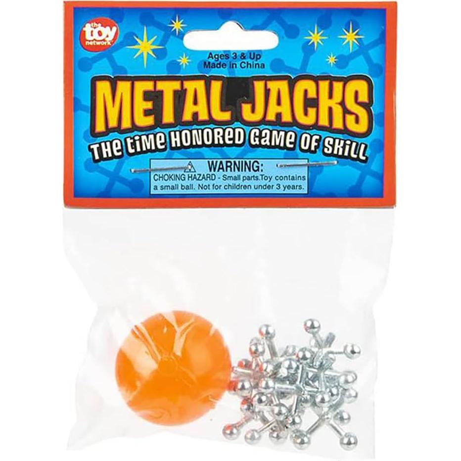 Juego de Jacks de Metal The Dreidel Company - Set 4 Piezas