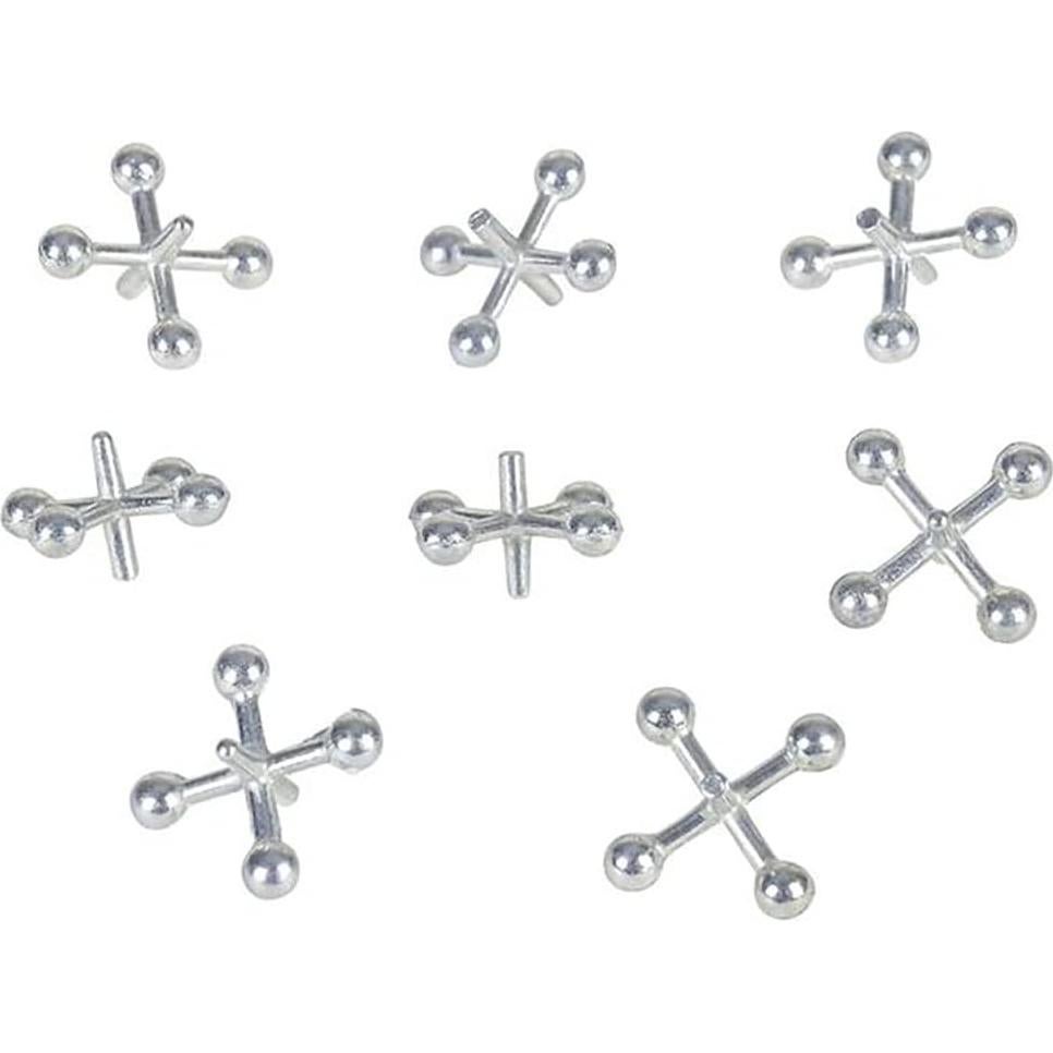 Juego de Jacks de Metal The Dreidel Company - Set 4 Piezas