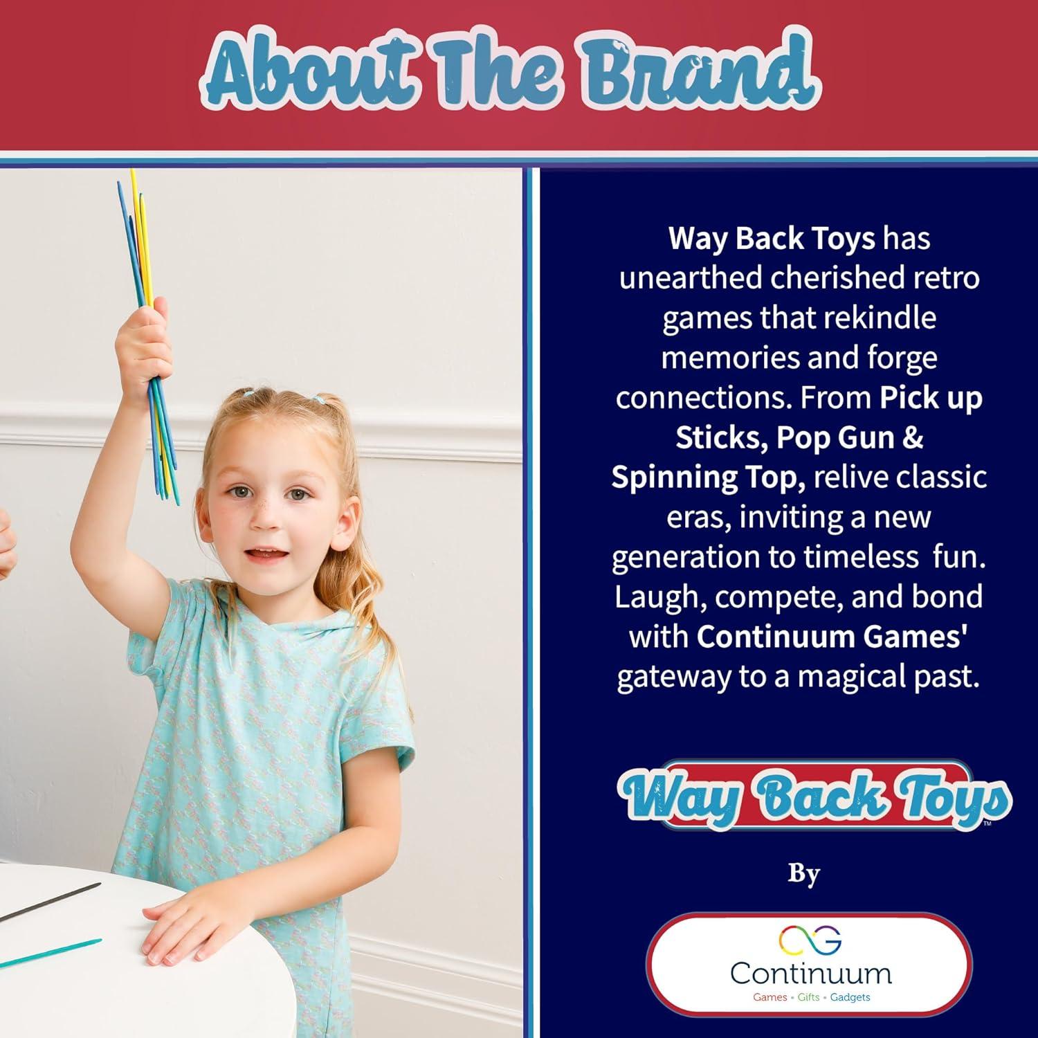 Juego de Palitos de Recoger Way Back - 30 Palitos Coloridos