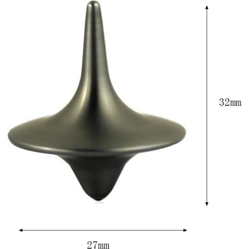 Peonza de Metal JJLFresheners, Spinner Vintage de Zinc 2.54cm