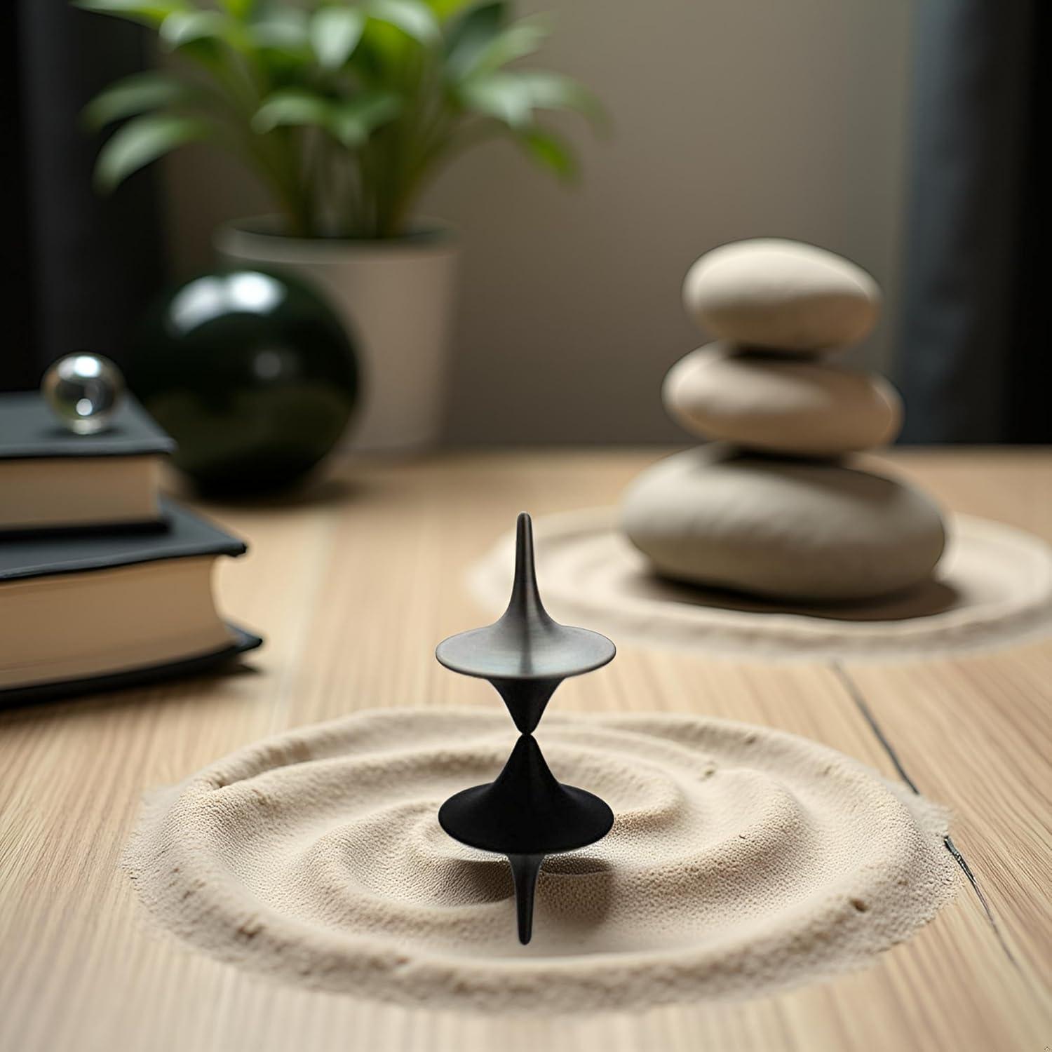 Peonza de Metal JJLFresheners, Spinner Vintage de Zinc 2.54cm