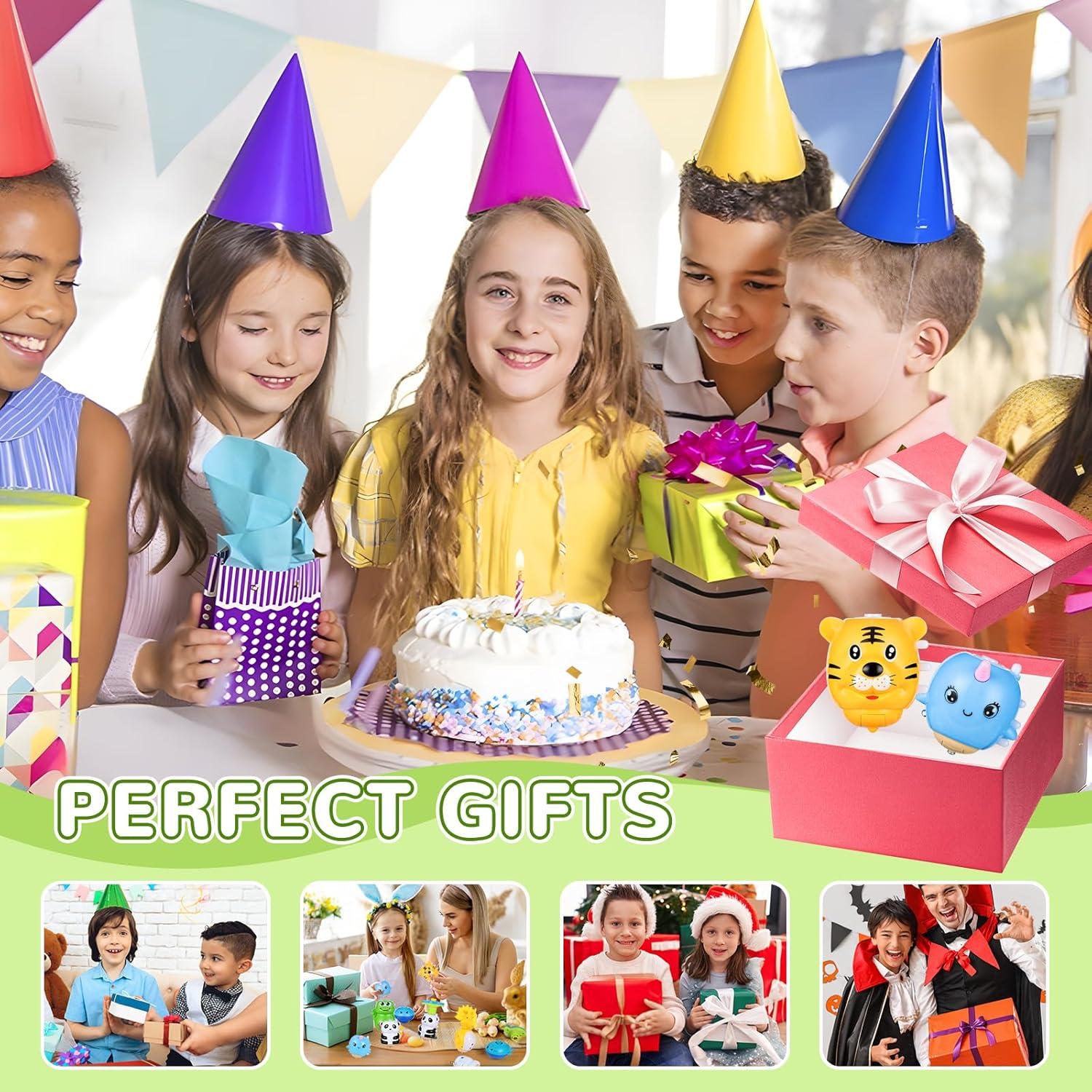 Trompos Iluminados SCIONE 10 Pcs para Niños - Juguetes de Fiesta